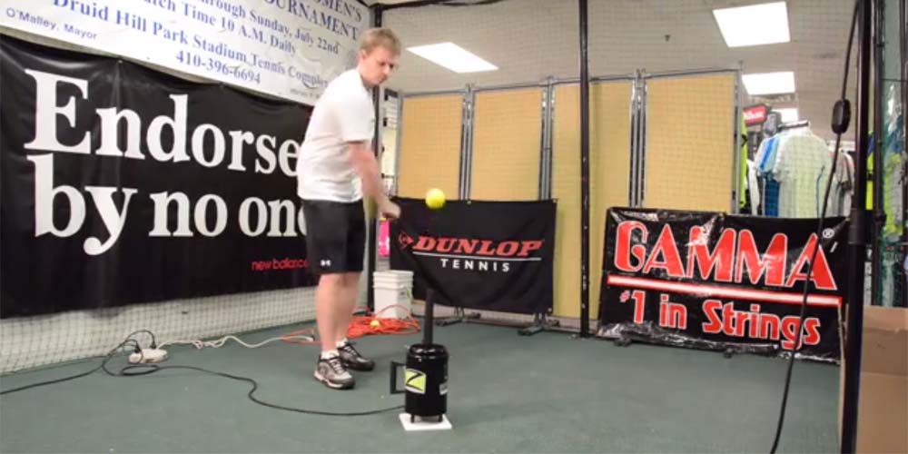 Hit Zone Deluxe Plus: The Tennis Practice Tee