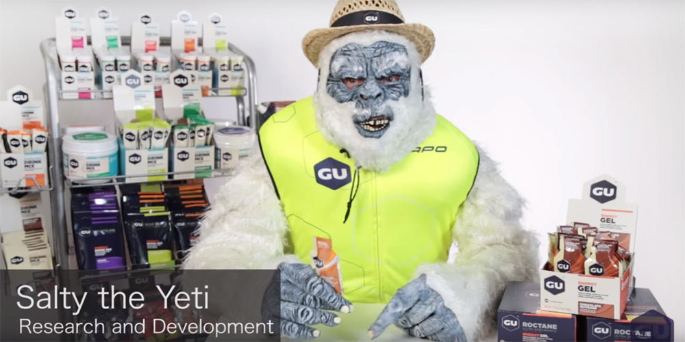 How to Eat GU... Yeti Style