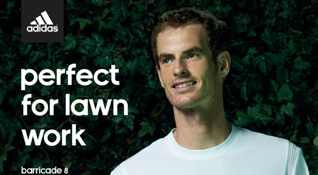 Video: Andy Murray and his adidas Barricade 8 + Wimbledon