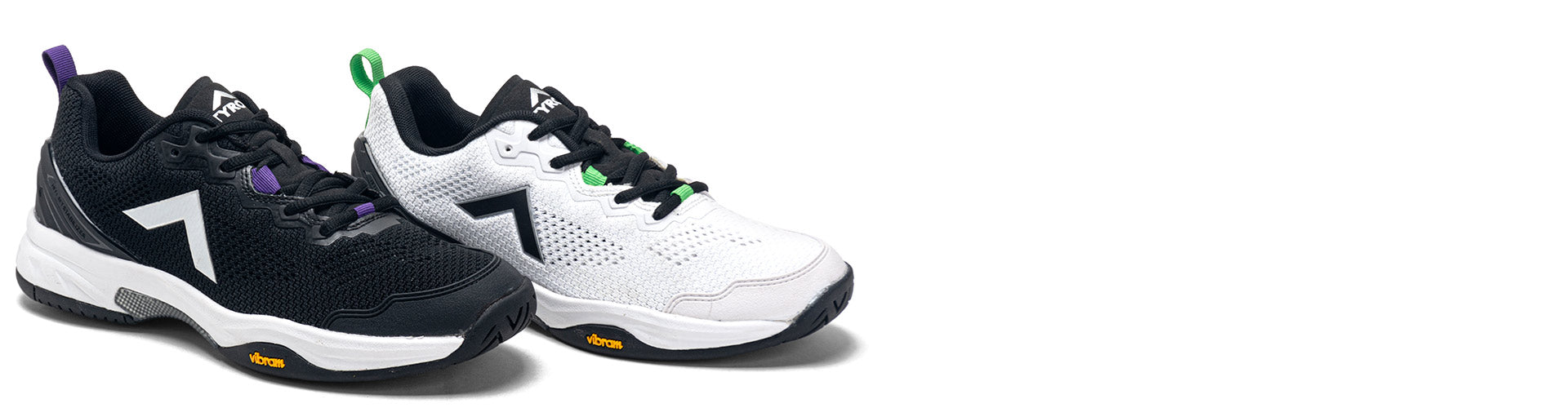 tyrol velocity v pickleball shoes on white background