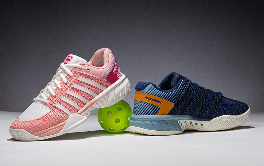 k-swiss express light pickleball shoes on white background