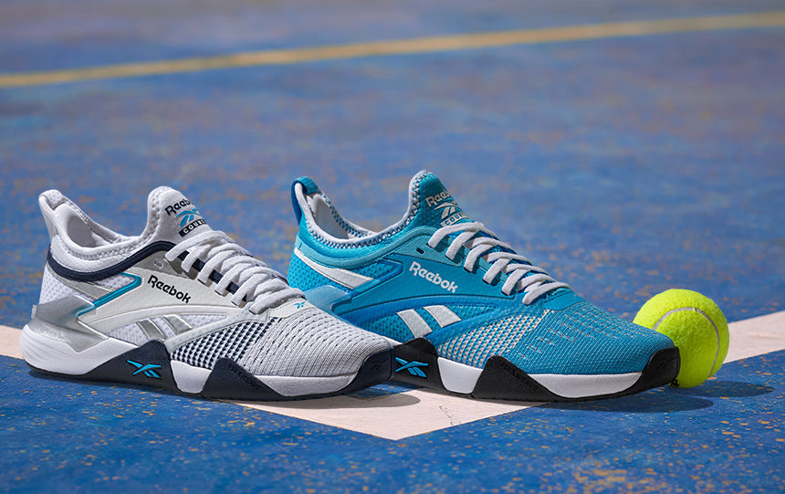 reebok nano court shoes on sunny lot