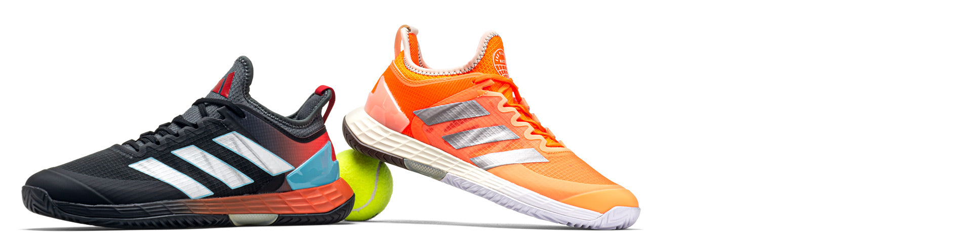 adidas adizero ubersonic 4 tennis shoes on white background