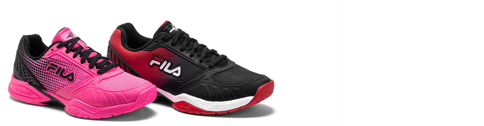 fila volleyzone pickleball shoes on white background