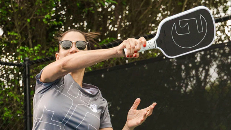 Gamma Obsidian Pickleball Paddle in-use image