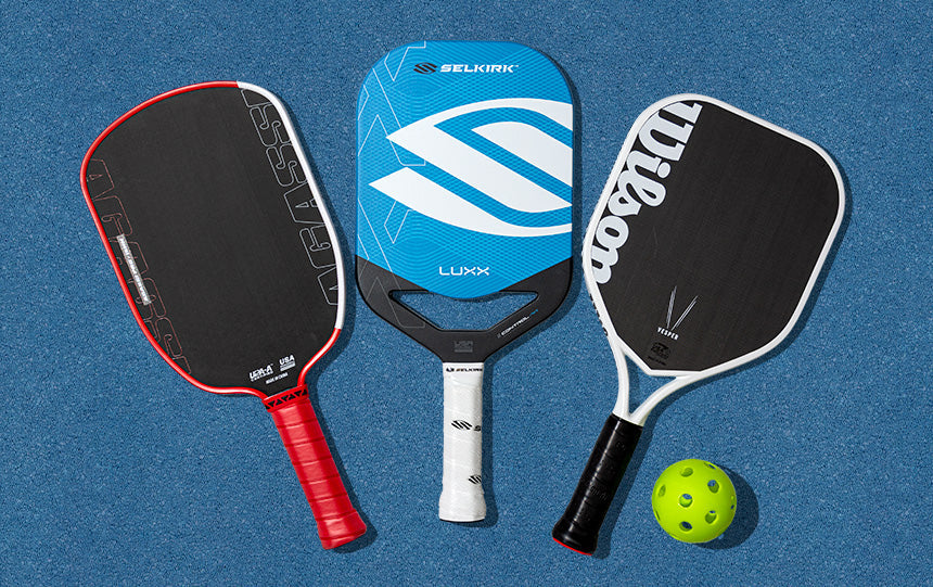 Wilson Vesper pickleball paddle in-use image