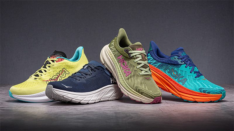 HOKA Mach 6, Arahi 7 and Challenger ATR 7