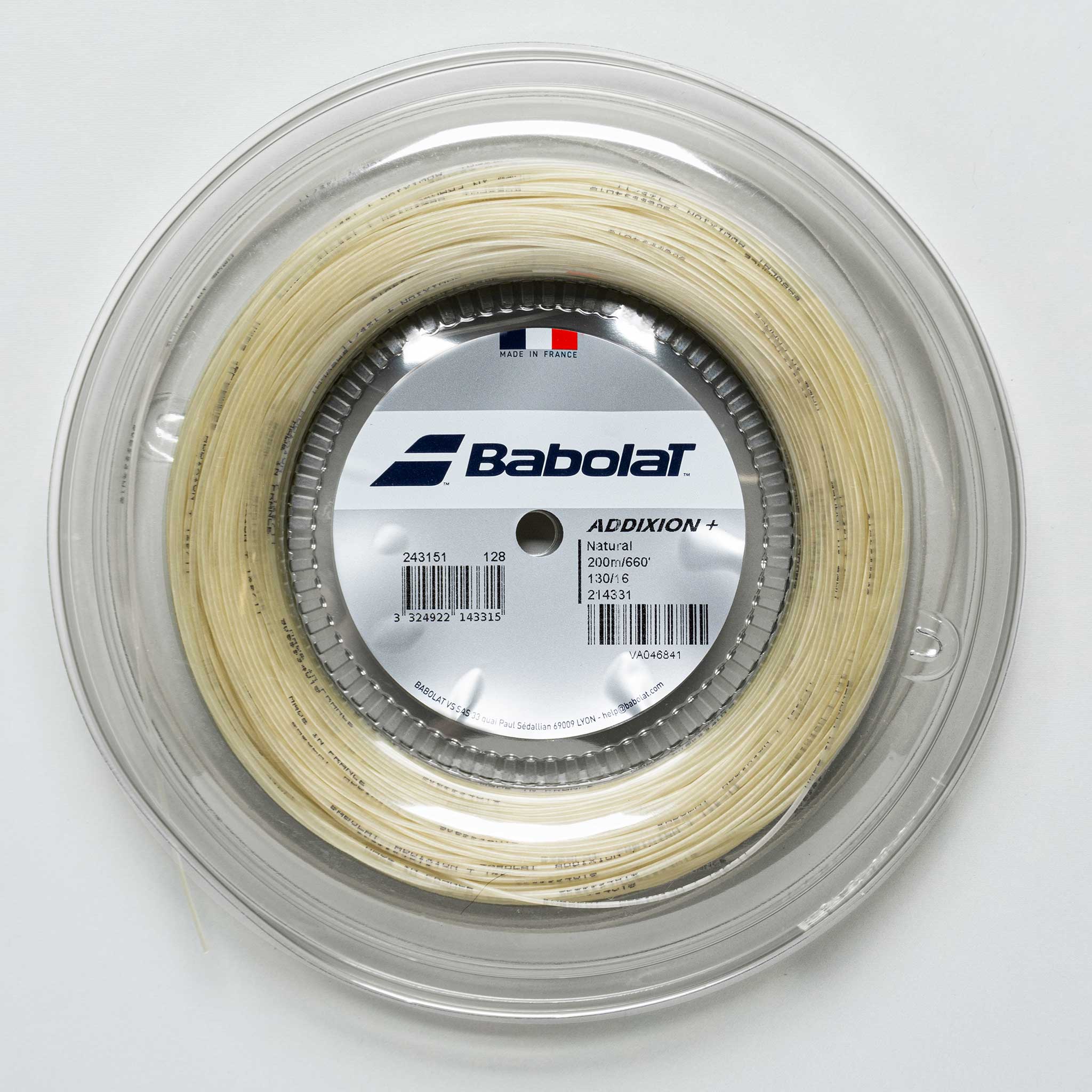 Babolat AddiXion+ 16 660' Reel