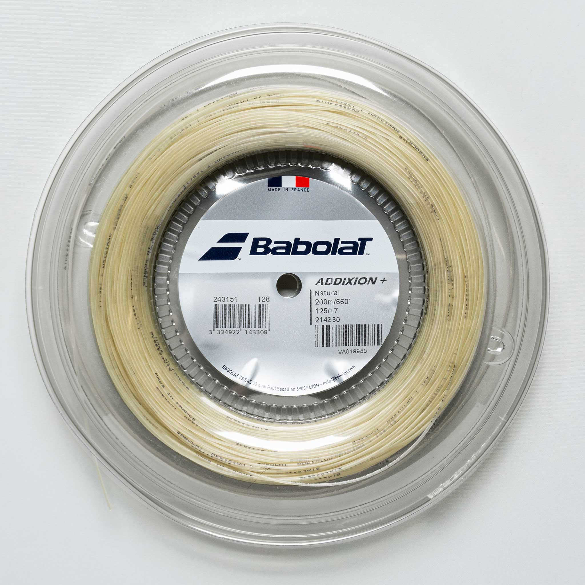 Babolat AddiXion+ 17 660' Reel
