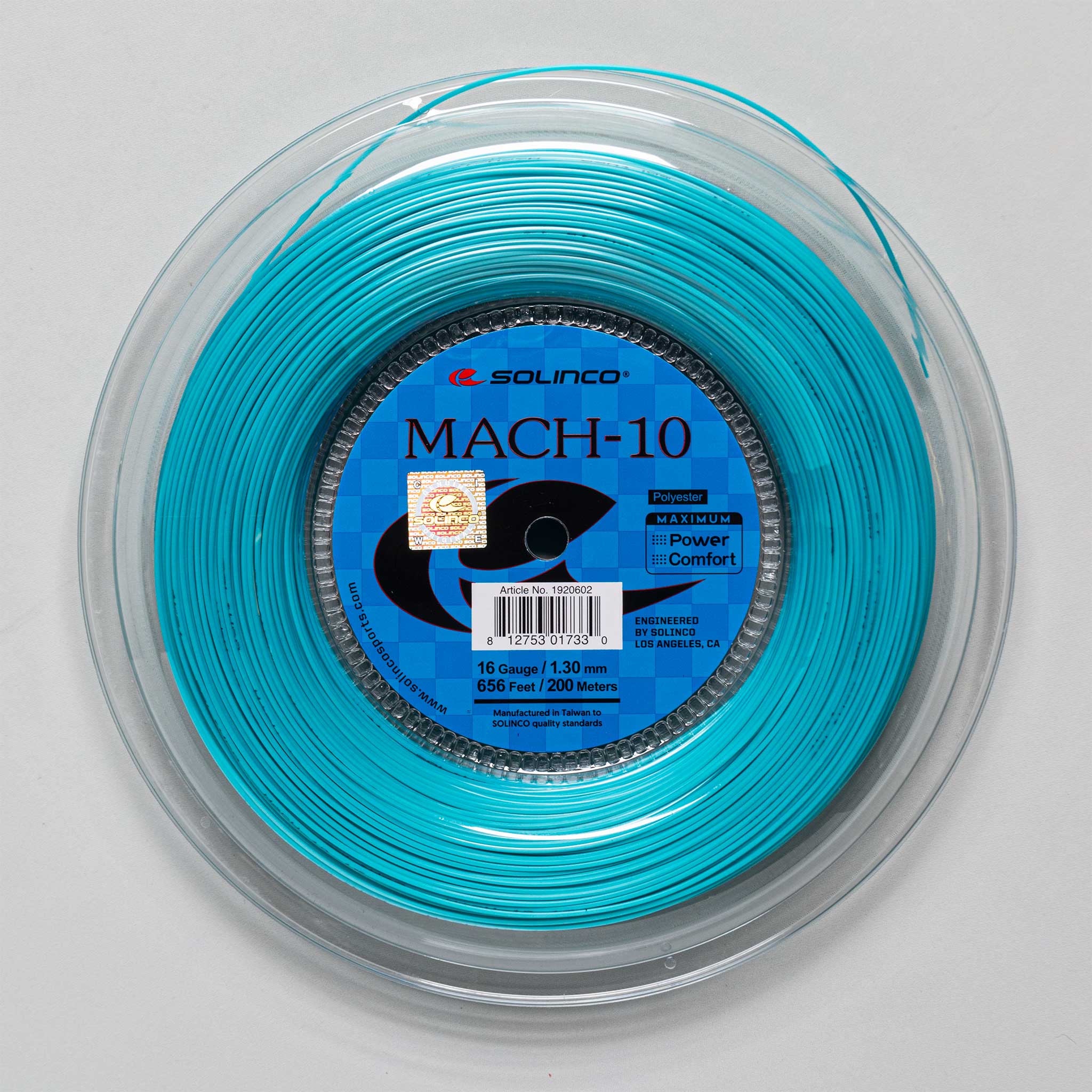 Solinco Mach-10 16 1.30 656' Reel – Holabird Sports