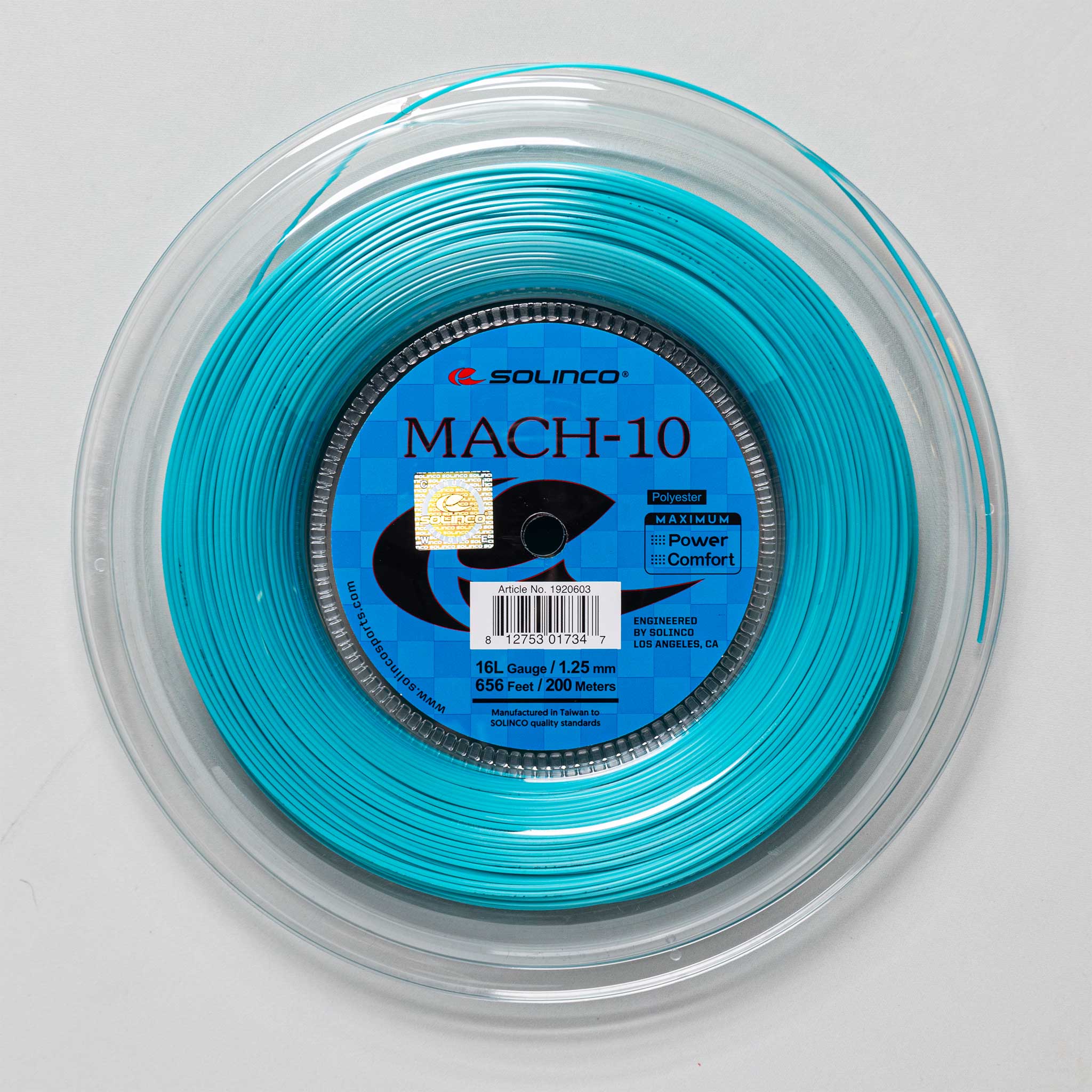 マルサン コンドル Solinco Mach-10 16L 1.25 656' Reel – Holabird Sports