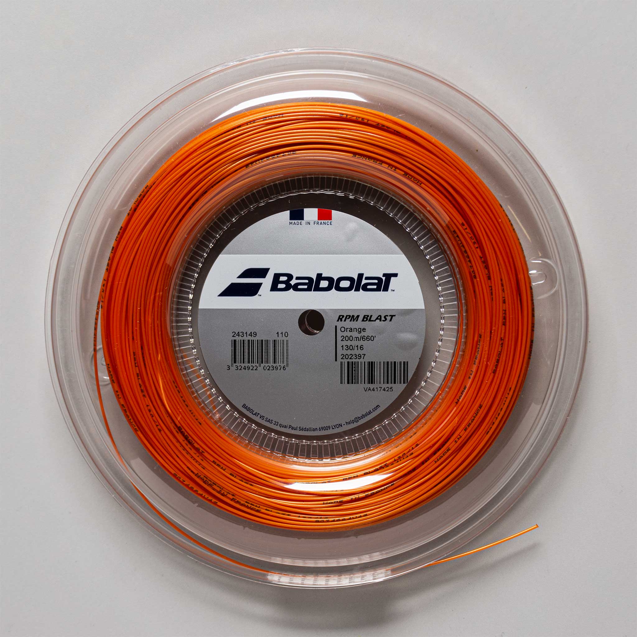 Babolat RPM Blast 16 660' Reel Limited Edition Colors