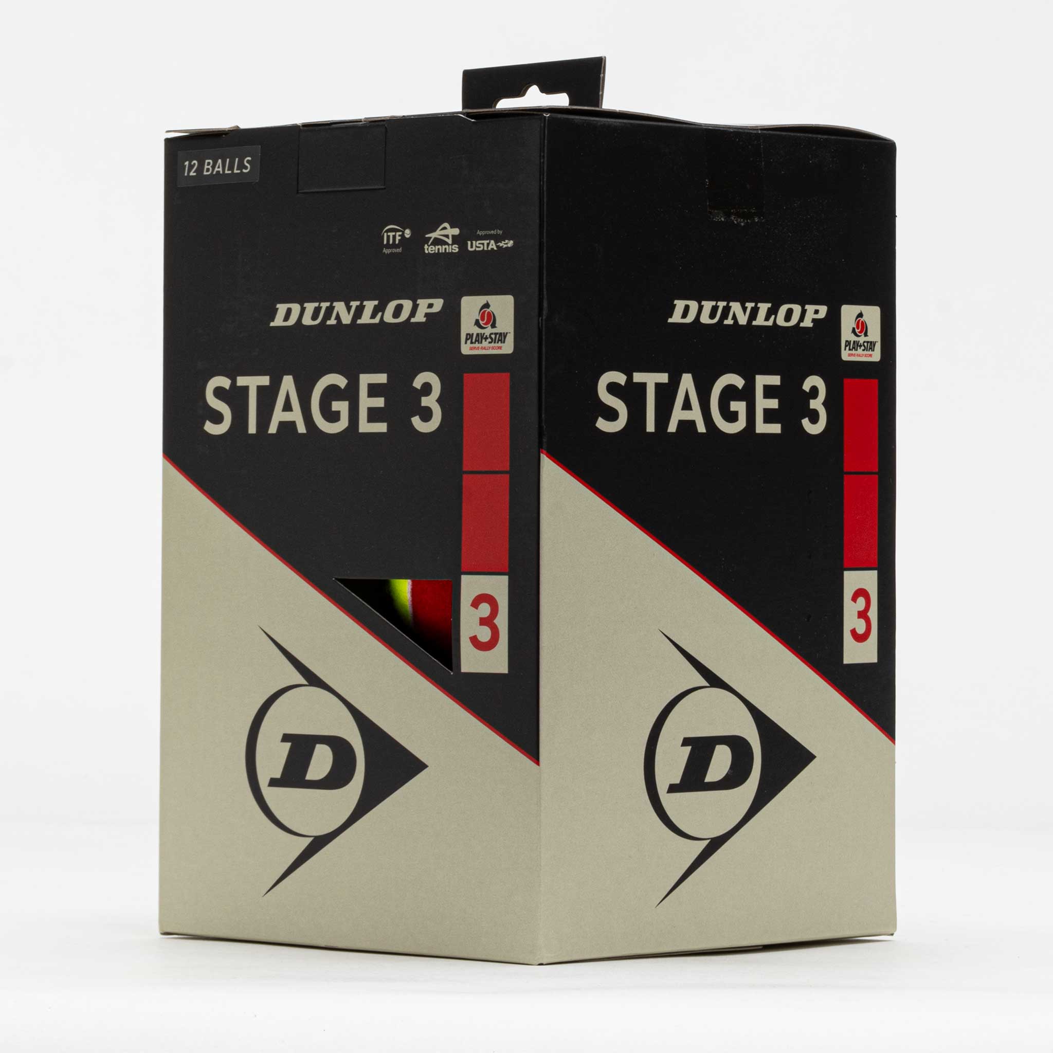 Dunlop Stage 3 Red Box of 12