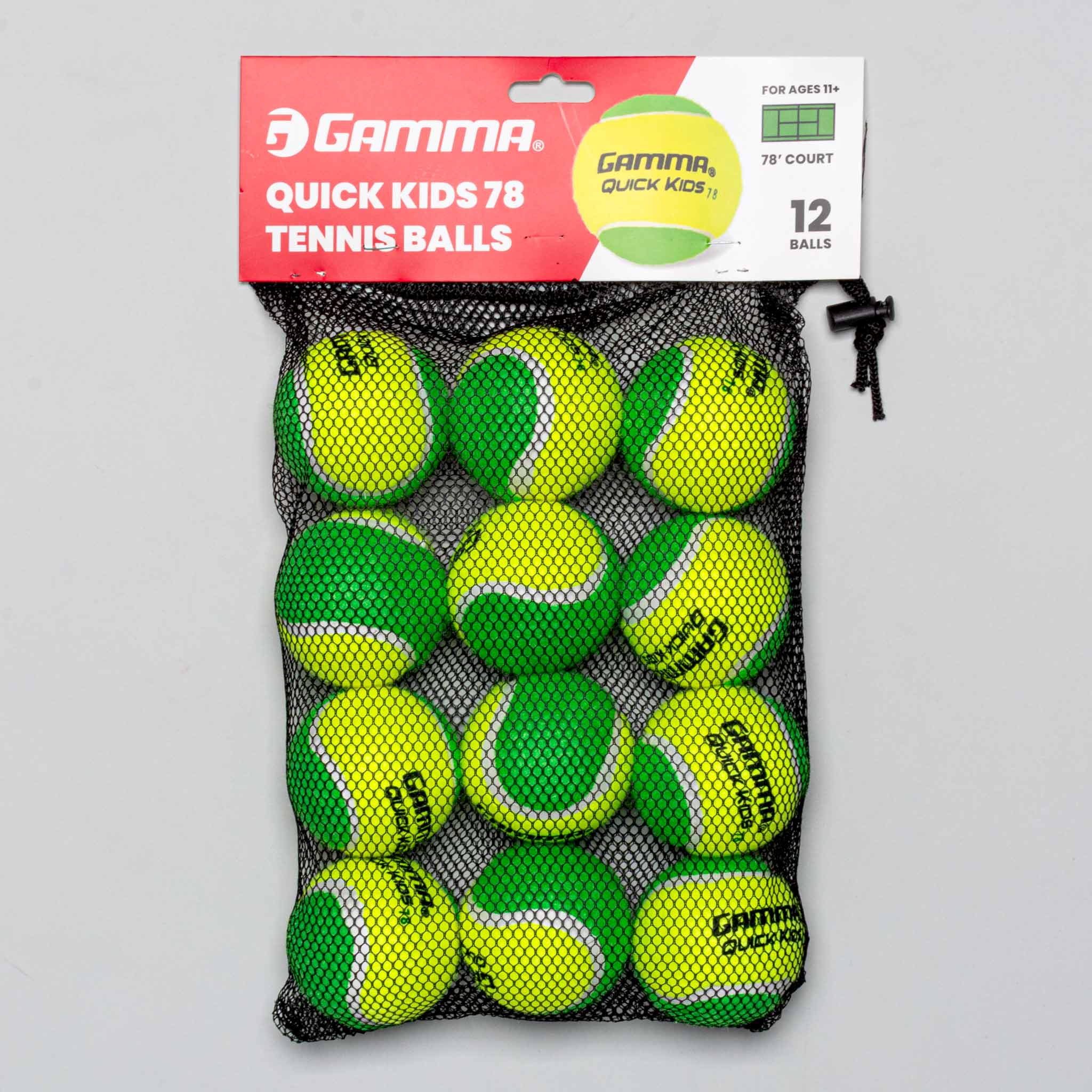 Gamma Quick Kids 78 Soft Full Court 12 Pack