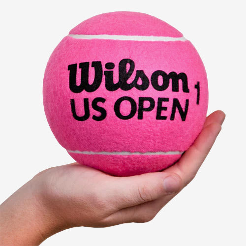 Wilson US Open Mini Jumbo 5" Tennis Ball Pink