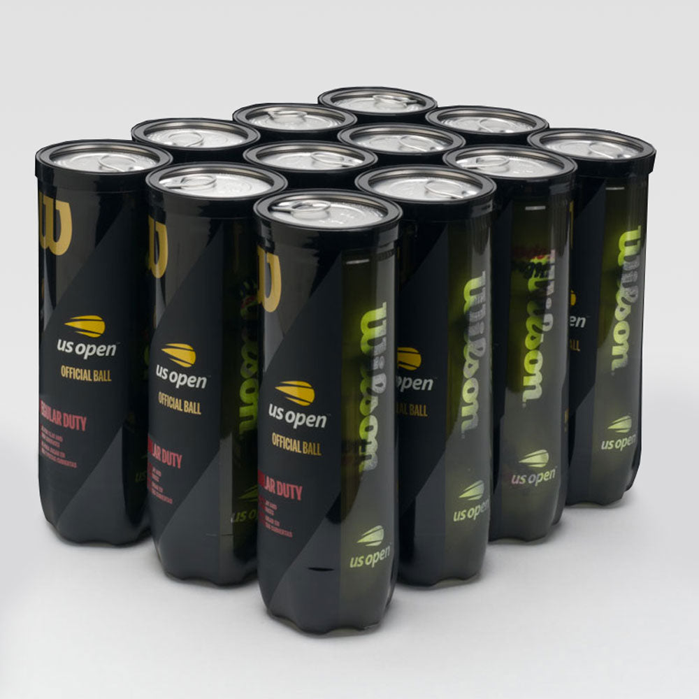 Wilson US Open Regular Duty 12 Cans