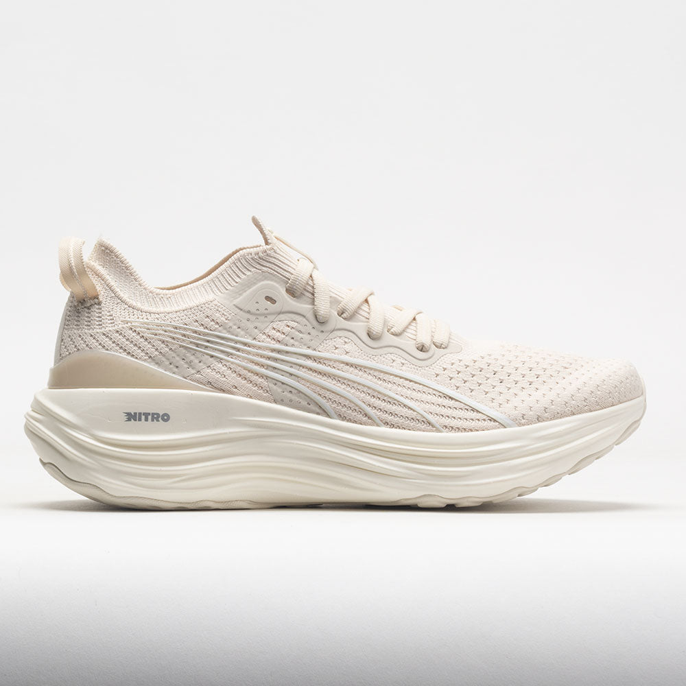 Puma ForeverRun NITRO Knit Women's Alpine Snow/Warm White