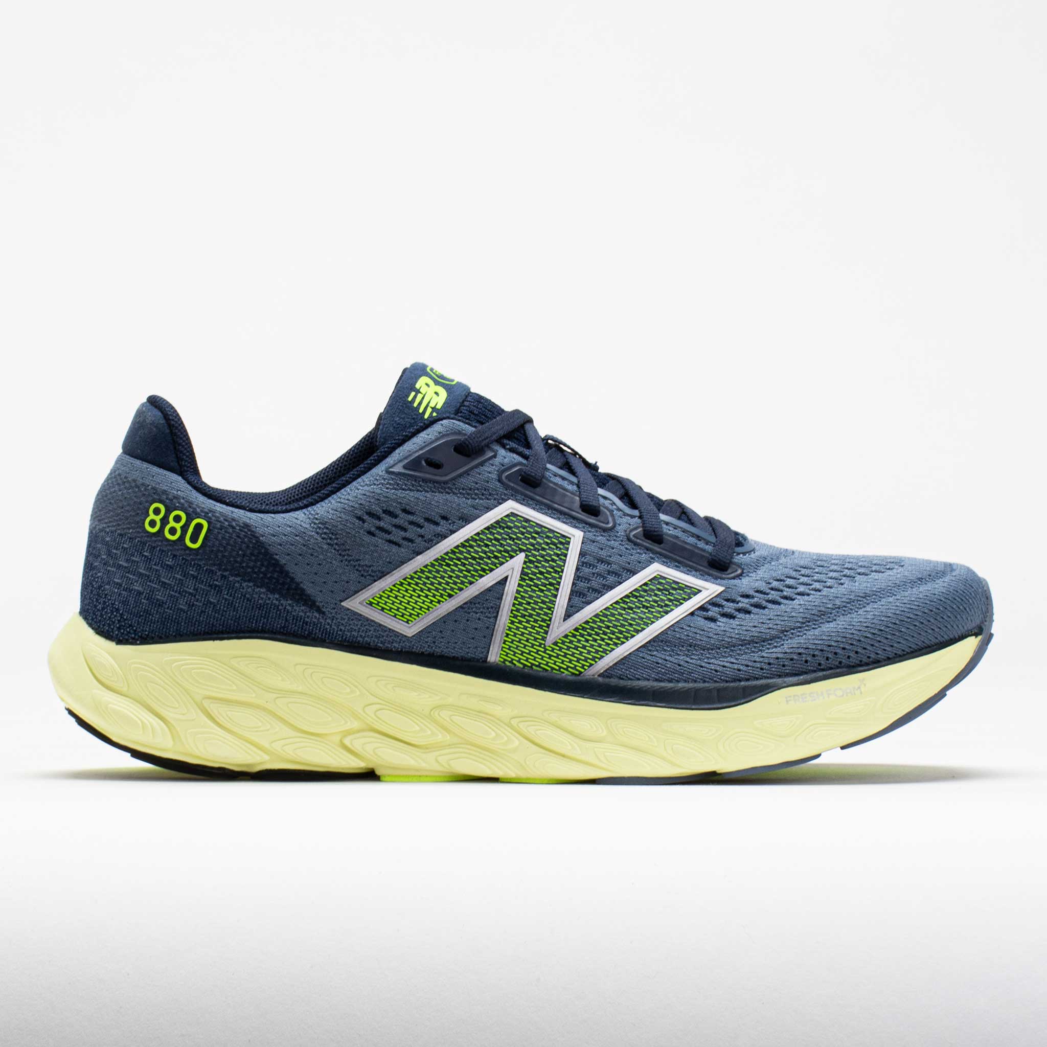 New Balance Fresh Foam X 880v14 Men s Arctic Grey Limelight NB Navy New Balance Fresh Foam X 880v14 Men s Arctic Grey Limelight NB Navy