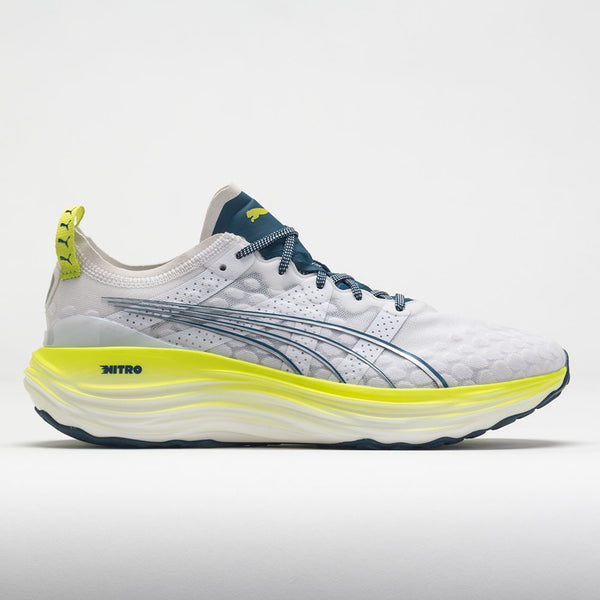 Puma ForeverRun Nitro Men's Puma White/Ocean Tropic/Lime Pow