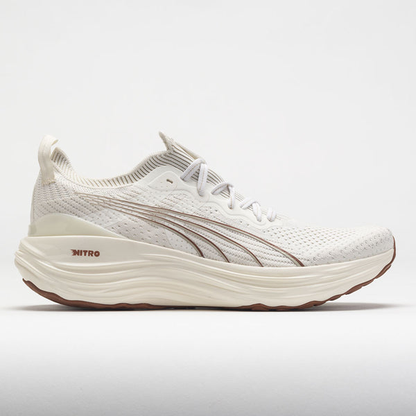 Puma ForeverRun Nitro Knit Women's Warm White/Teak