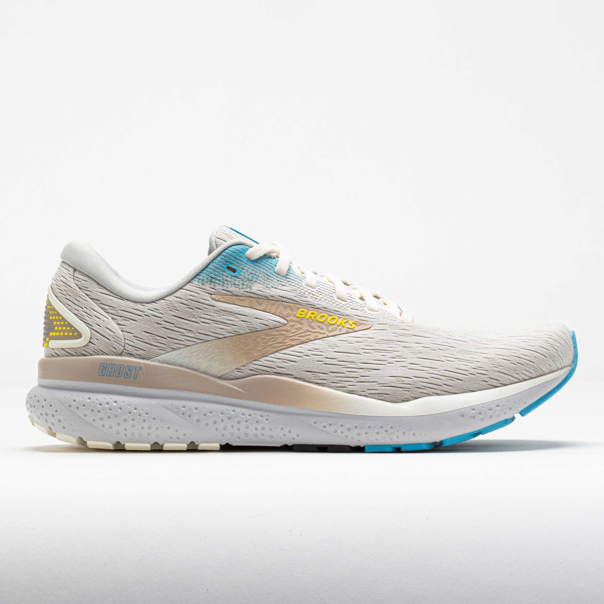 Brooks Ghost 16 Men's Coconut/Blue/Yellow
