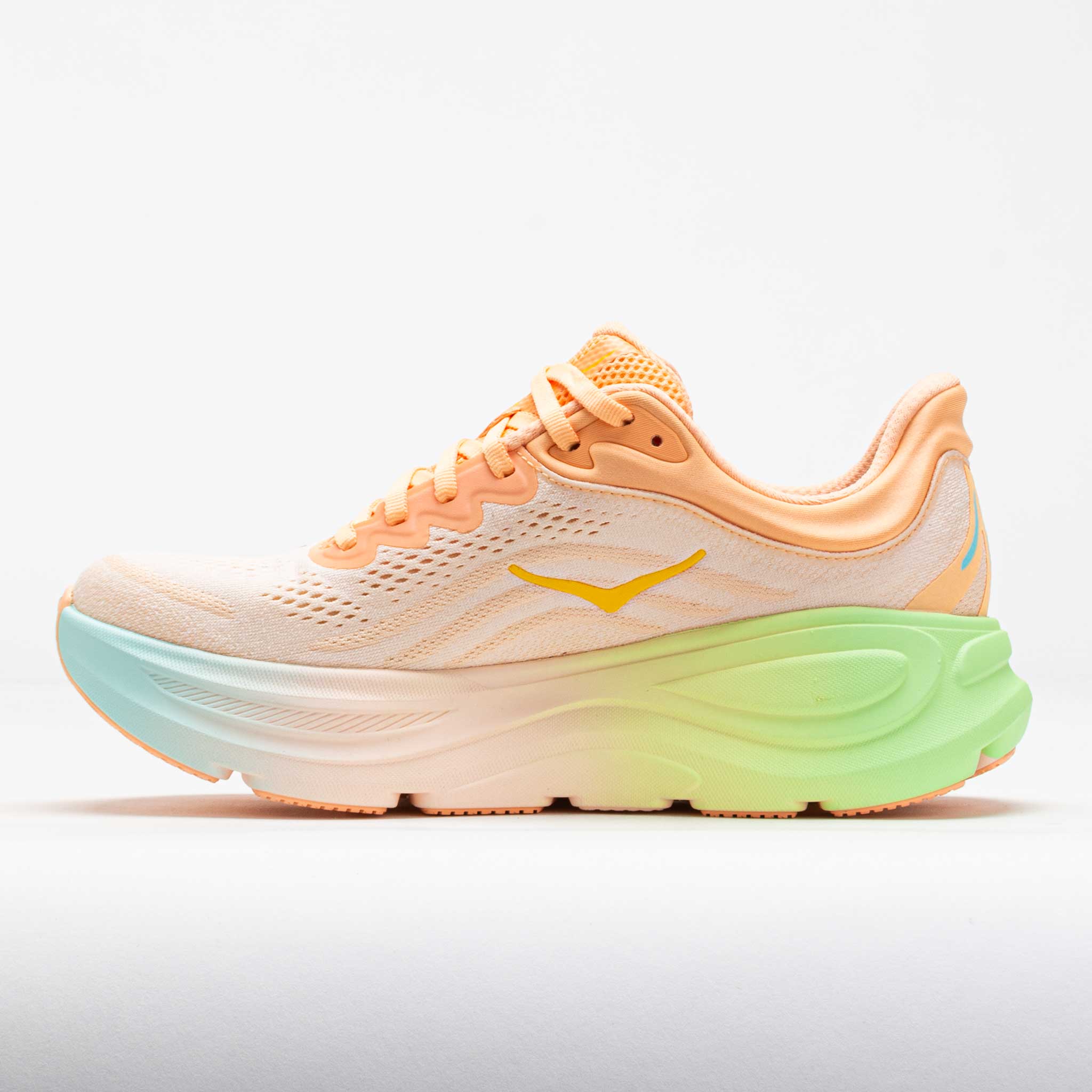 HOKA Bondi 9 Women's Frost/Pale Tangerine