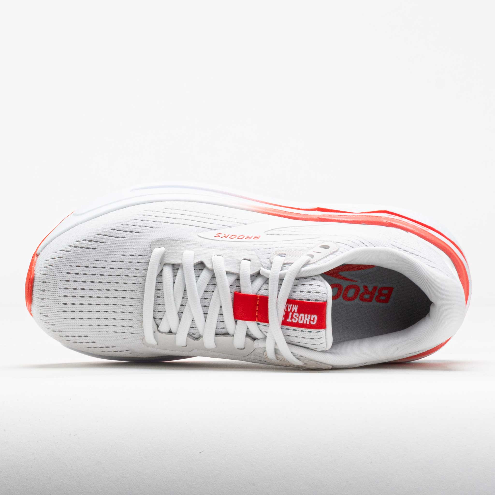 Brooks Ghost Max 2 Women's White/Hot Coral