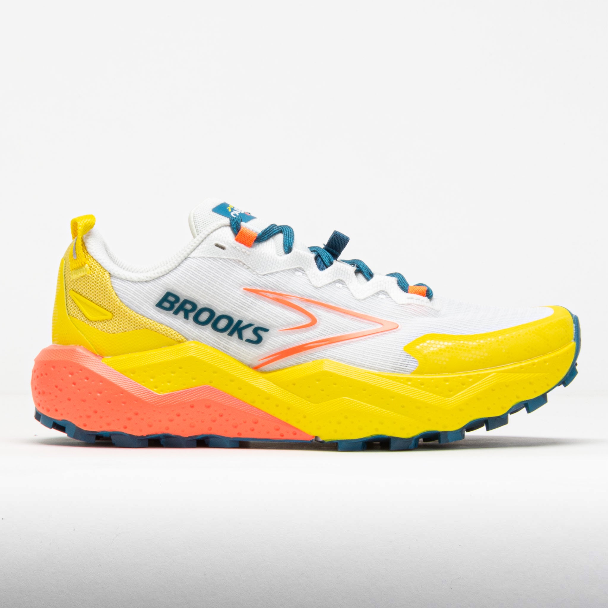 Brooks Caldera 8 Women's Bit of Blue/Quince/Flame – Holabird Sports