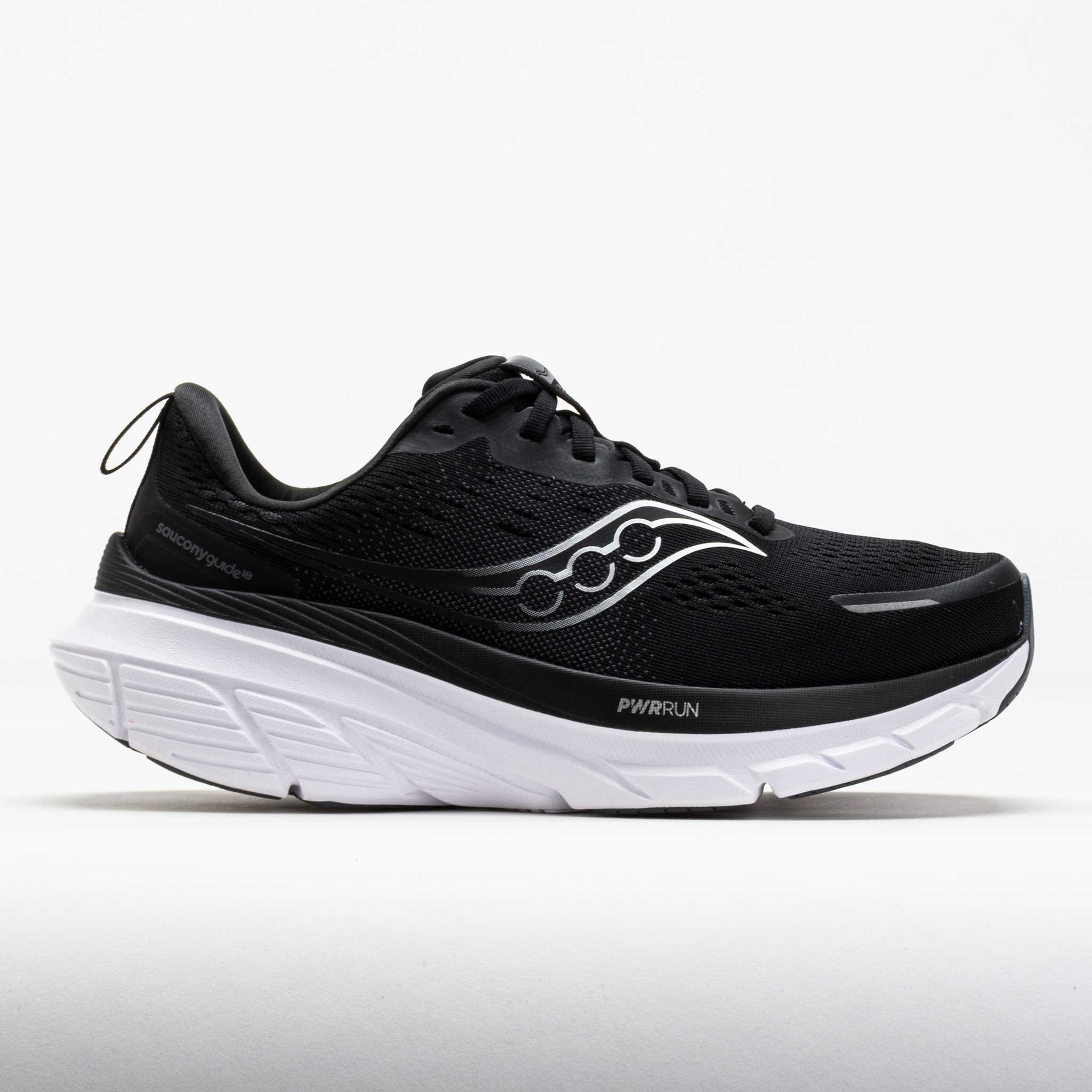 Saucony Guide 18 Men's Black/White – Holabird Sports
