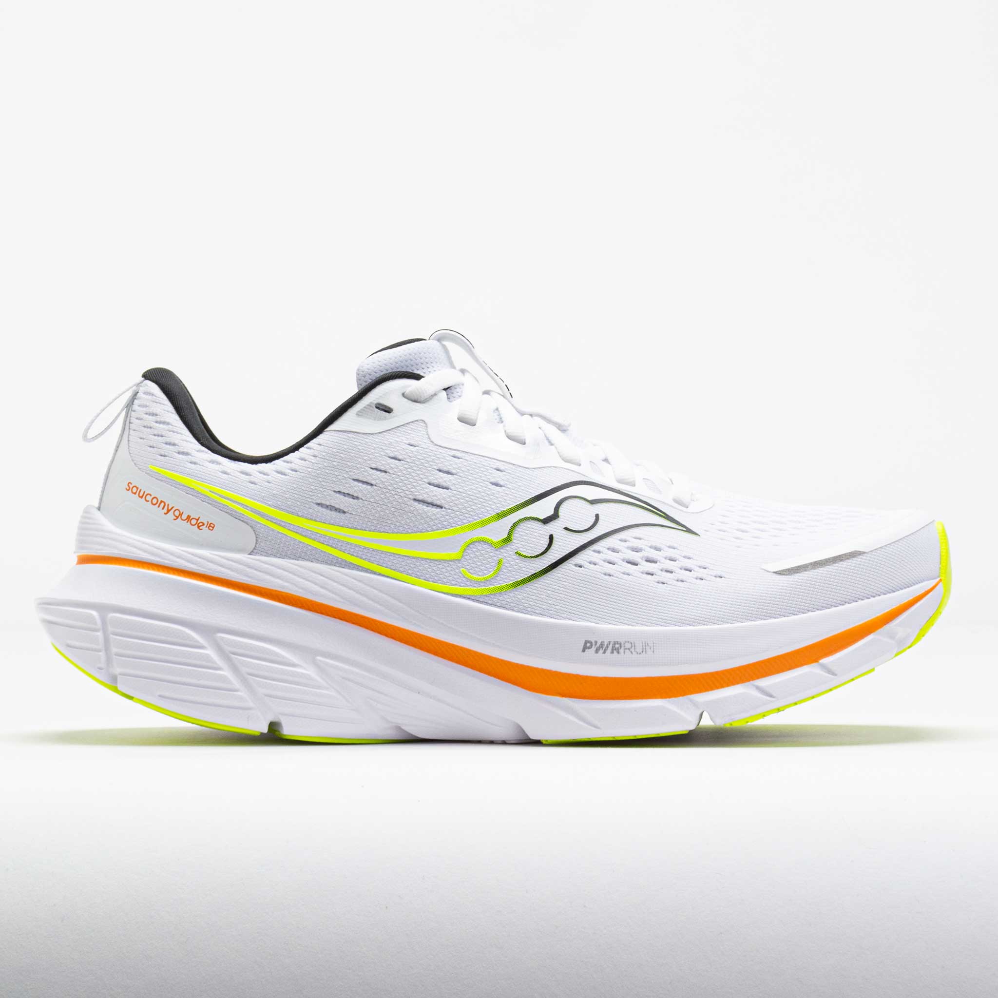 Saucony Guide 18 Men's White/Peel – Holabird Sports