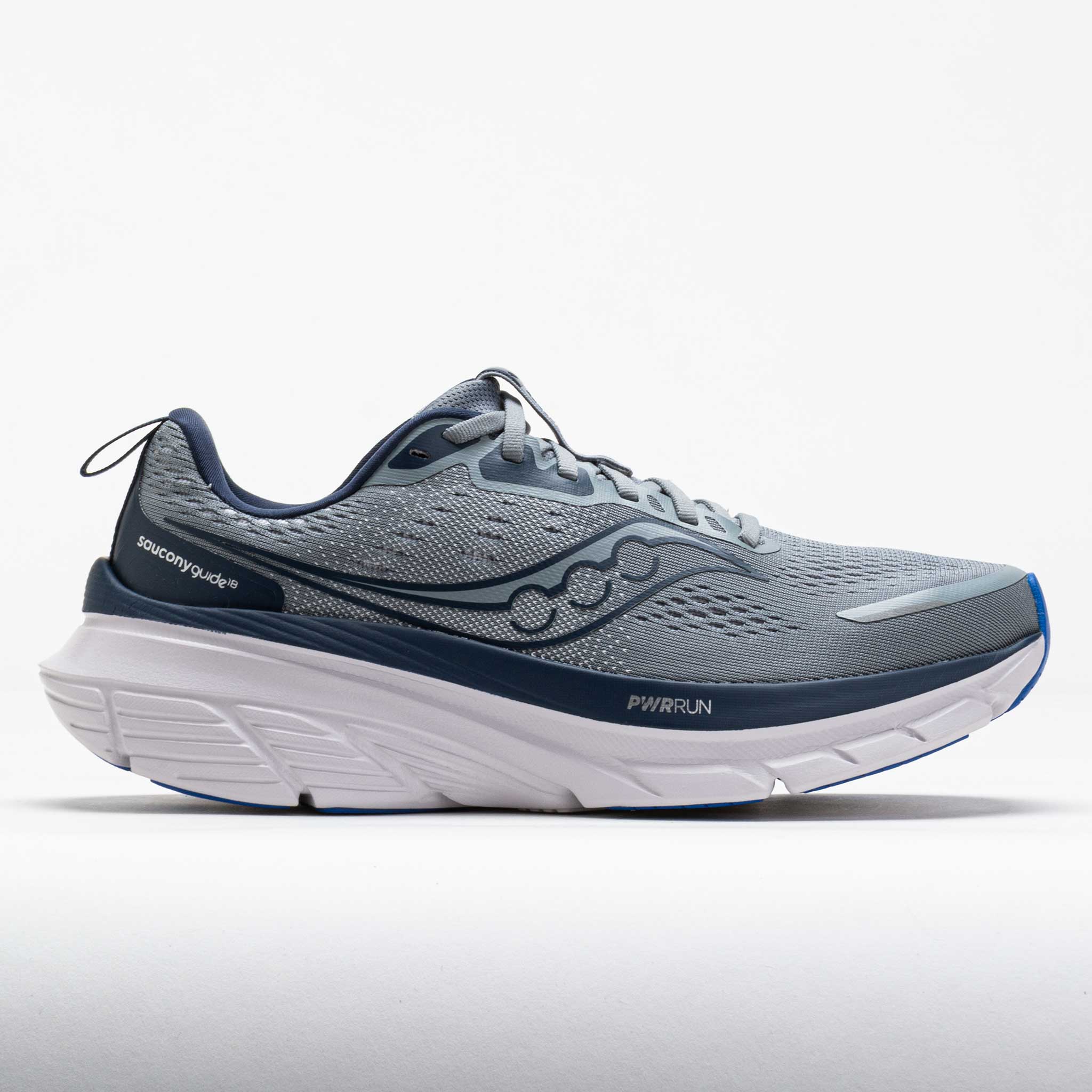 Saucony Guide 18 Men's Flint/Navy – Holabird Sports