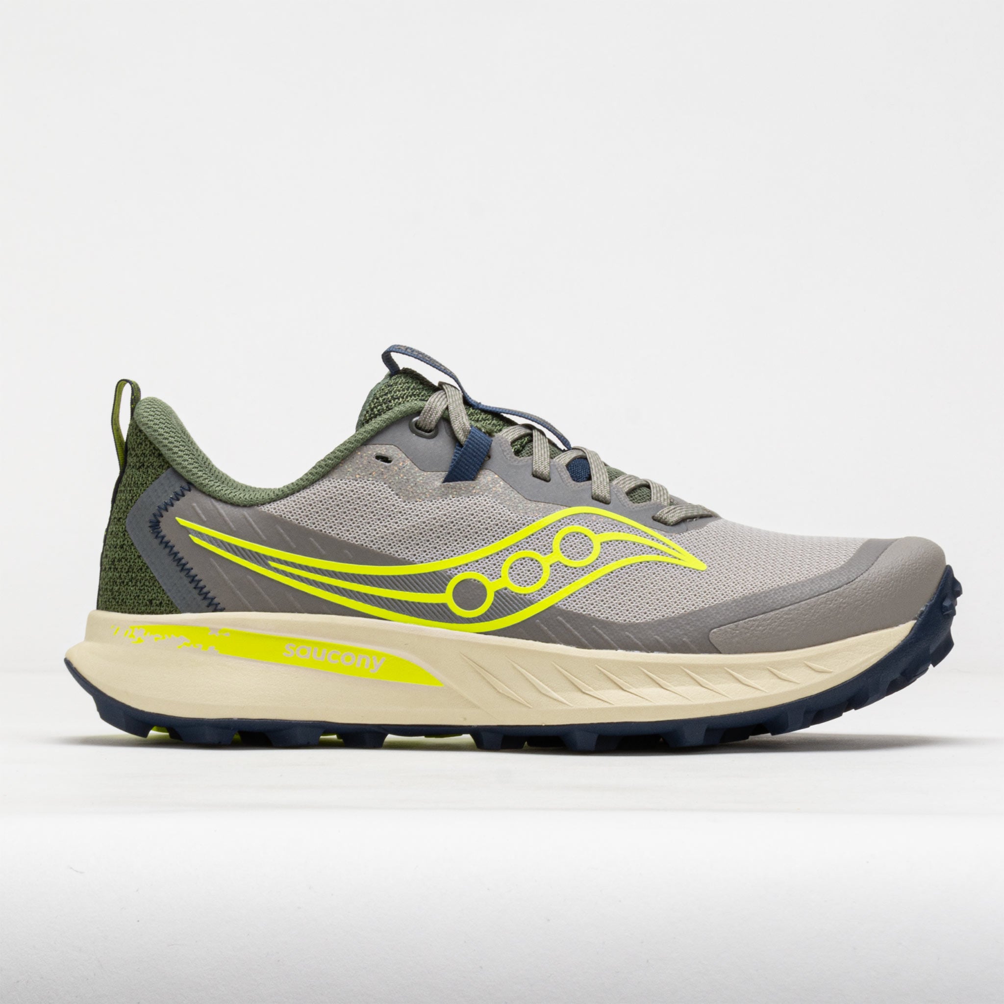 Saucony Peregrine 15 Men's Ridge/Olivine – Holabird Sports