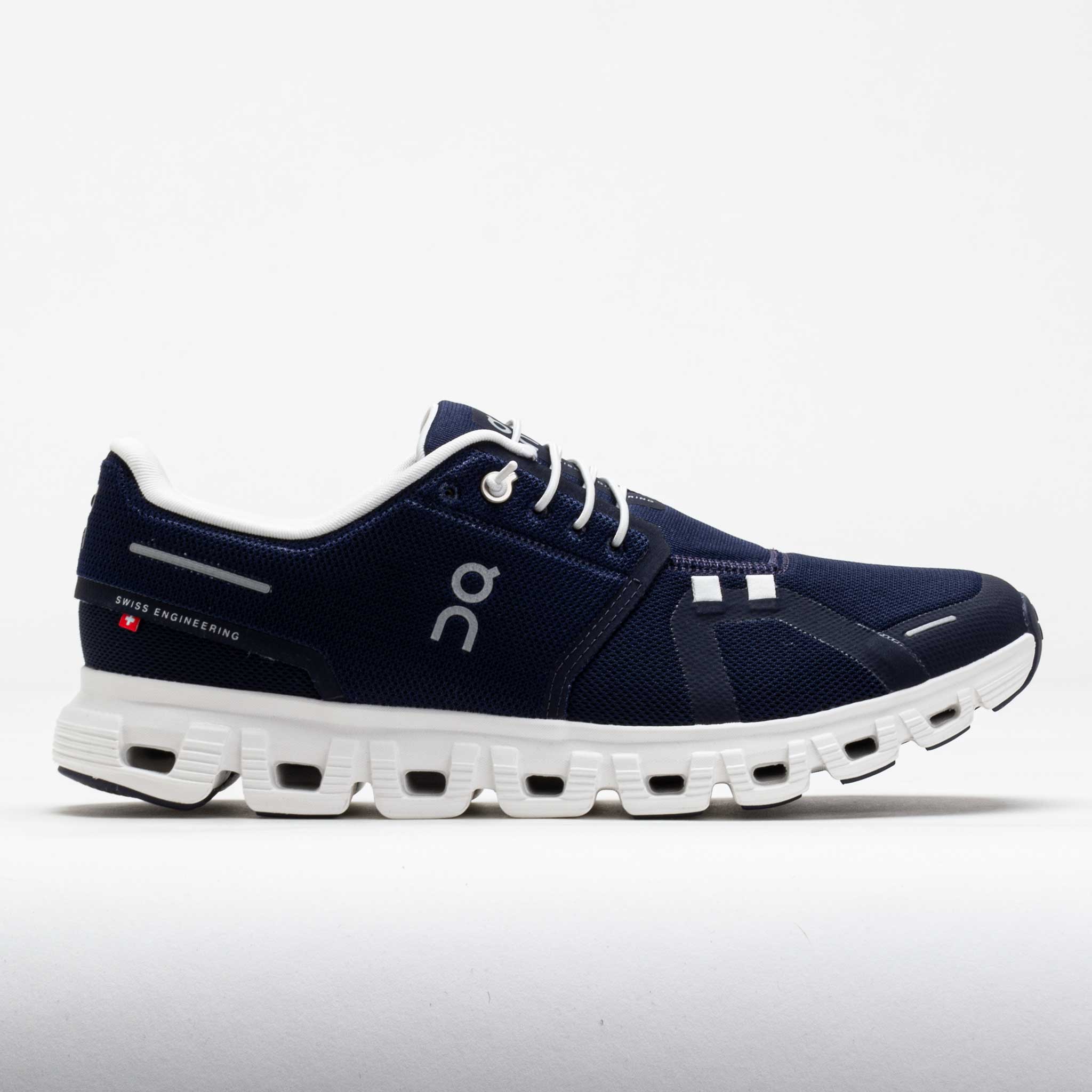 on cloud dress shoes On Men's Cloud 6 Midnight / White / 10.5