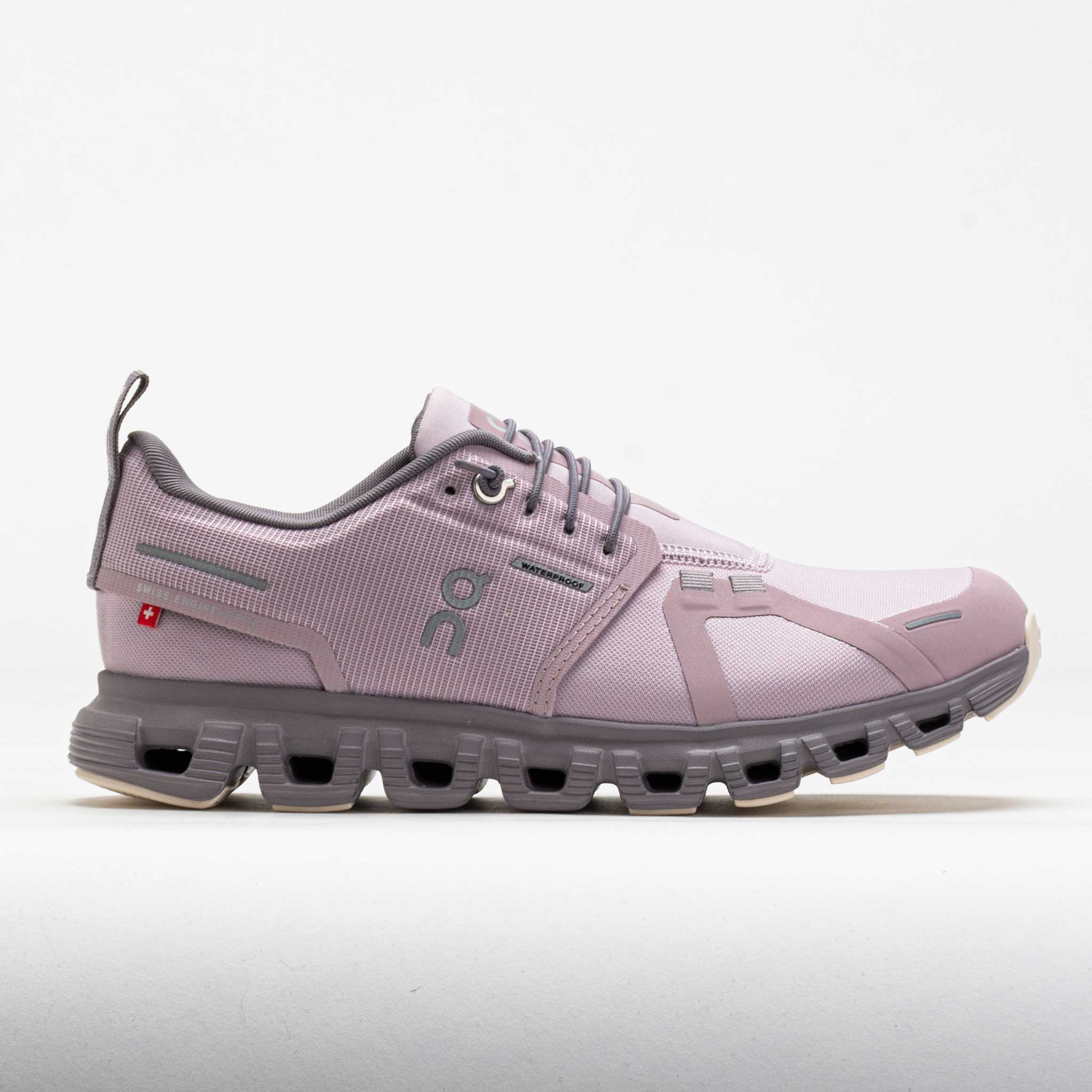 On Cloud Waterproof Women's Mauve/Zinc – Holabird Sports