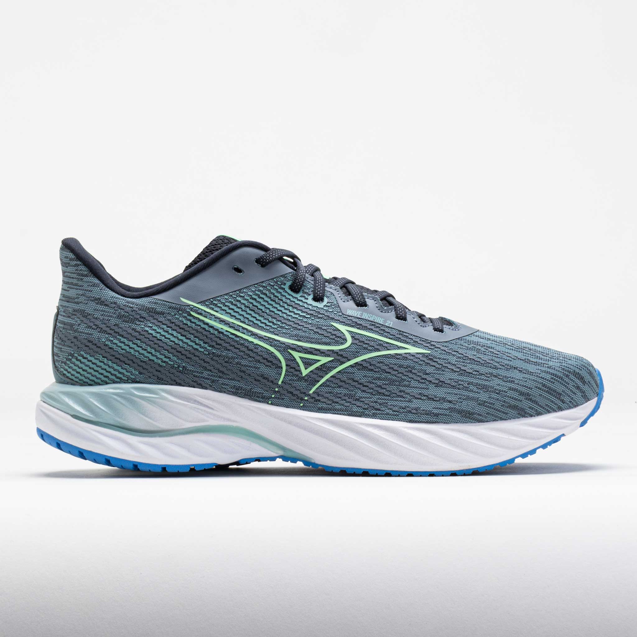 Mizuno Wave Inspire 21 Men's Tradewinds/Neo Mint – Holabird Sports