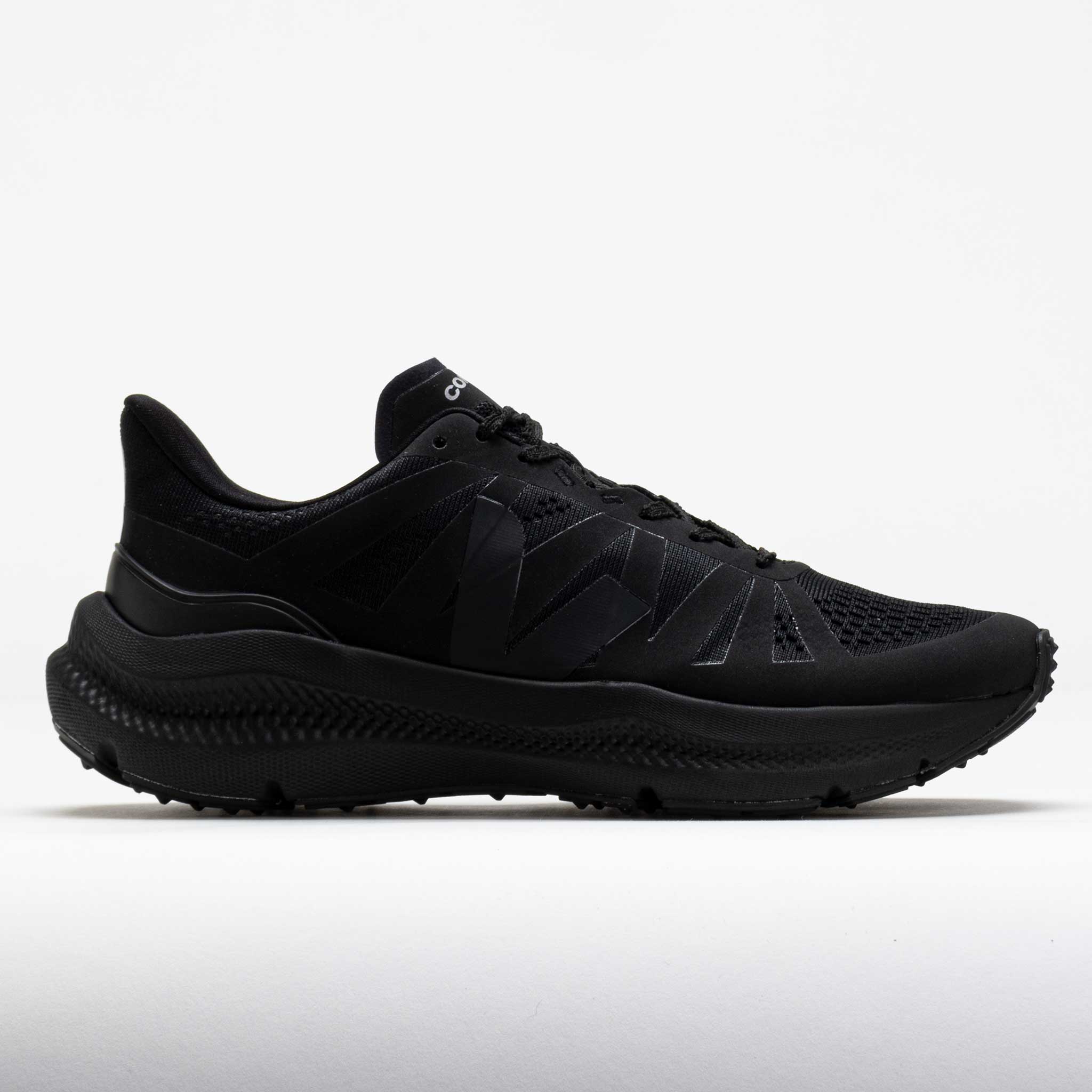 Full black sports shoes hot sale