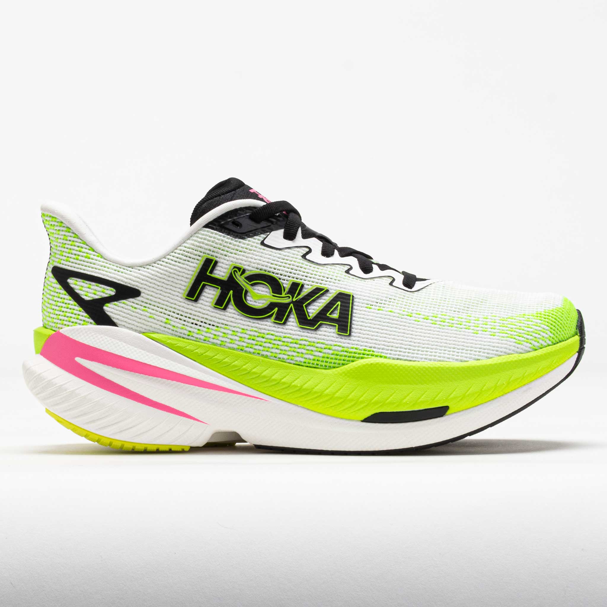 MAHN ホワイト ネオンイエロー スニーカー HOKA Mach X 3 Women's White/Neon Lime – Holabird Sports