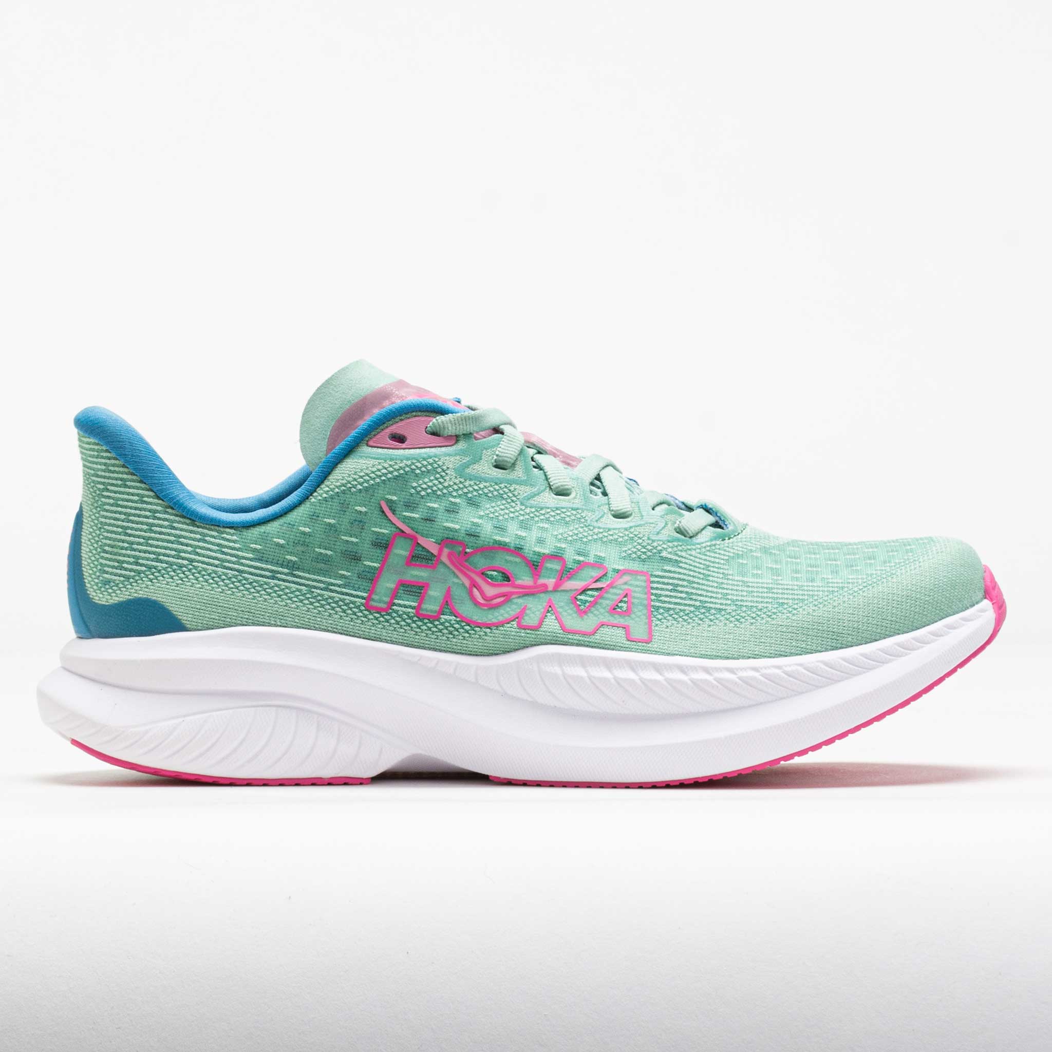 HOKA Mach 6 Women's Jadeite/Alpine Blue – Holabird Sports