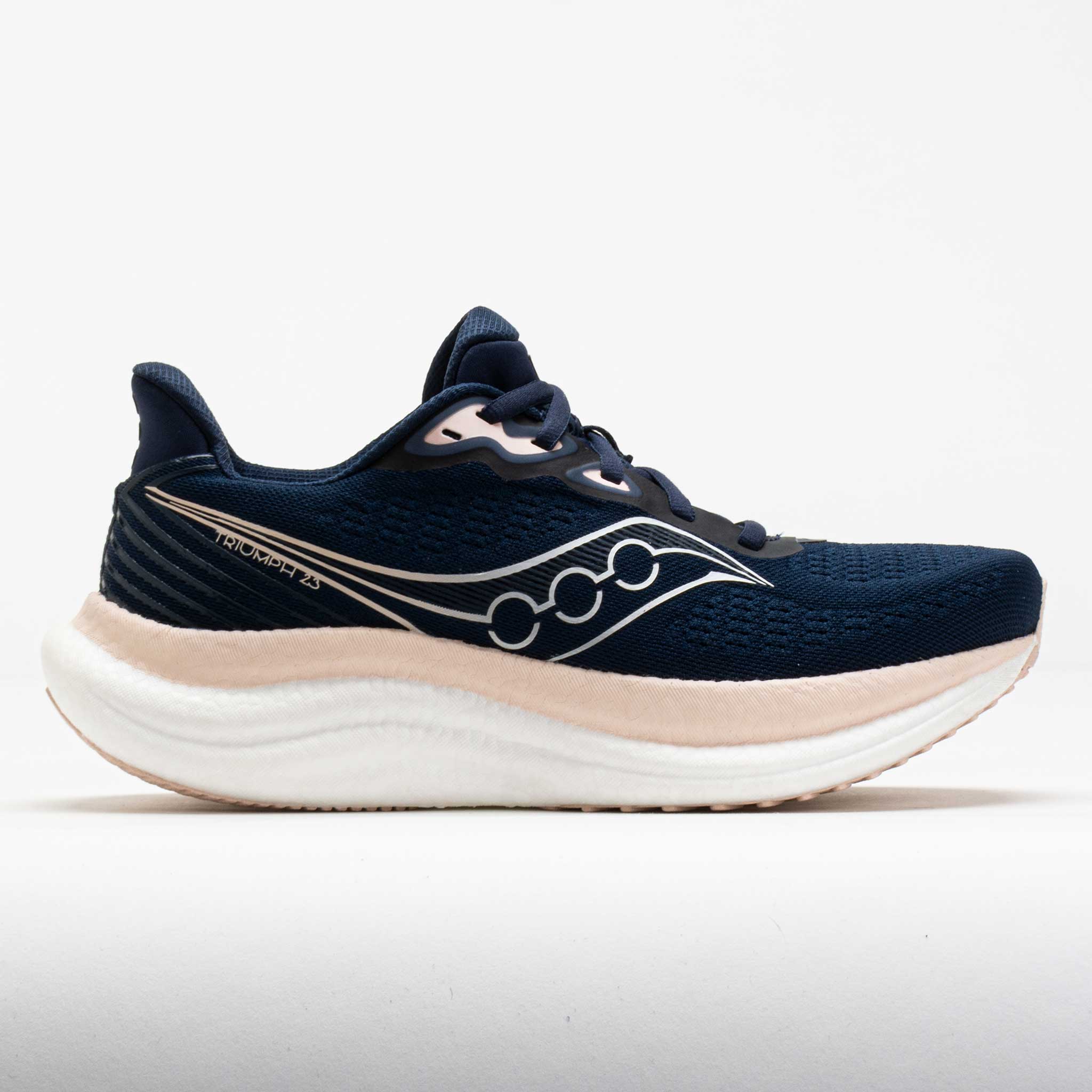 Saucony Triumph 23 Women's Navy/Cameo – Holabird Sports