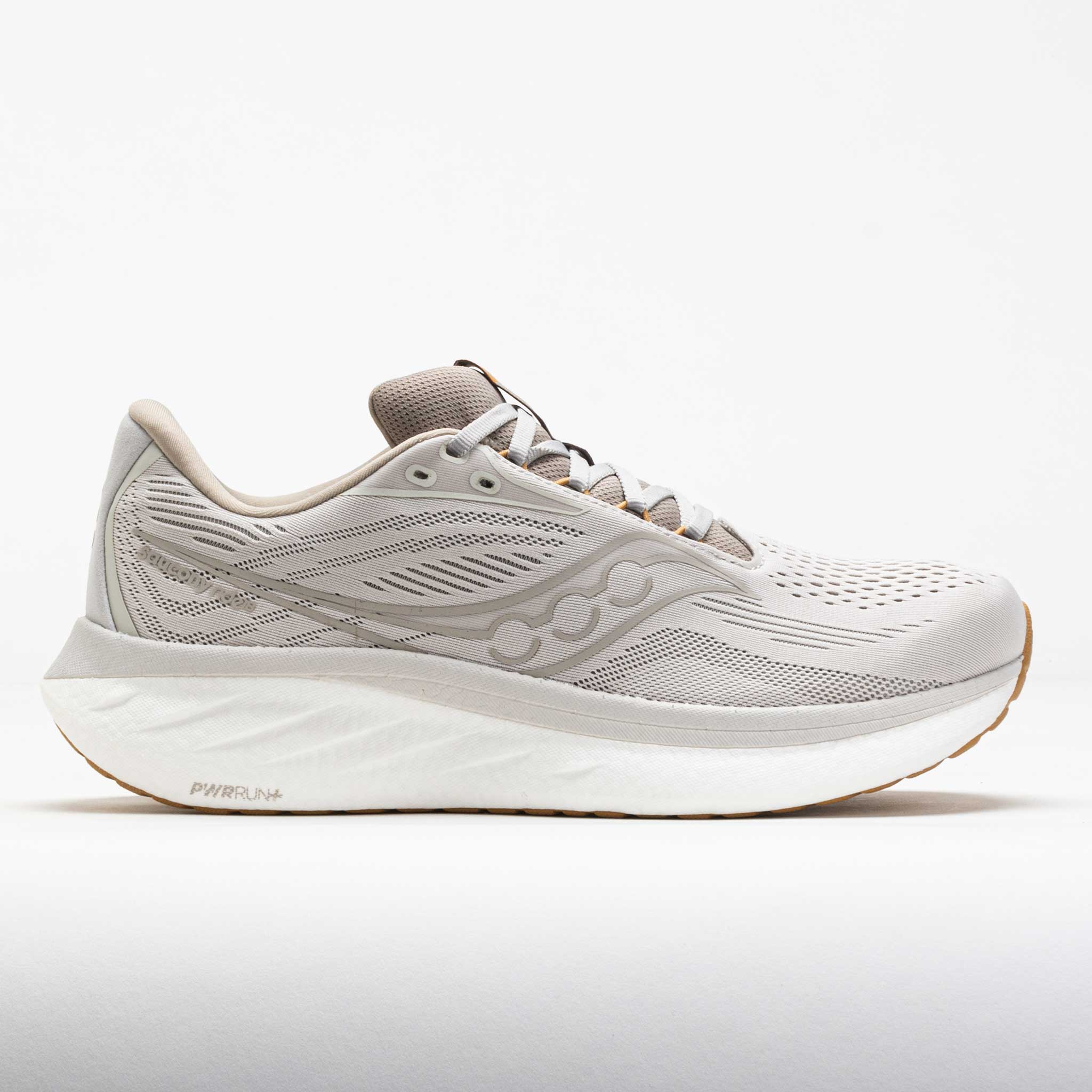ハホニコリタ ローソニア Saucony Ride 18 Men's Arctic/Barley – Holabird Sports