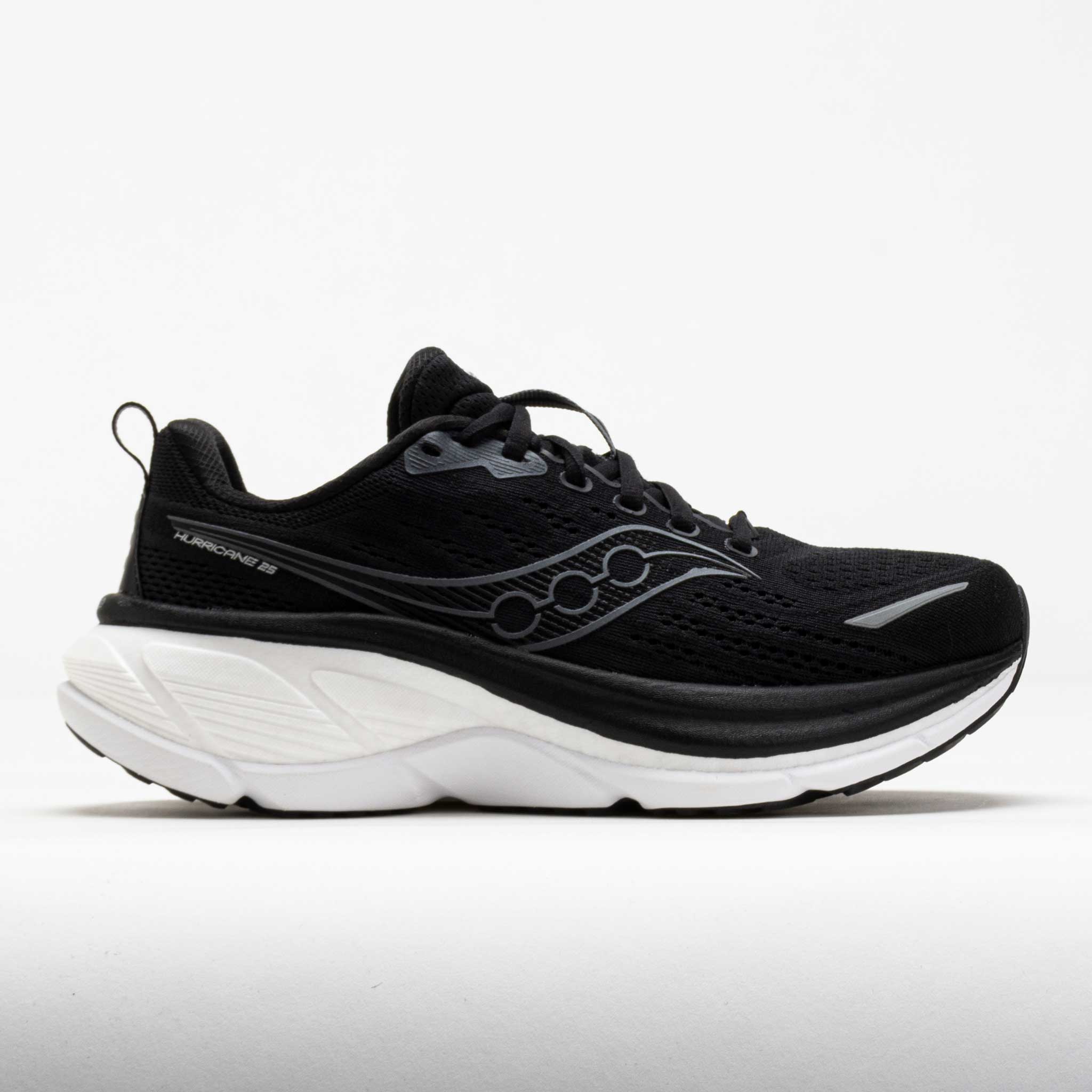 Saucony Hurricane 25 Men's Black/White – Holabird Sports