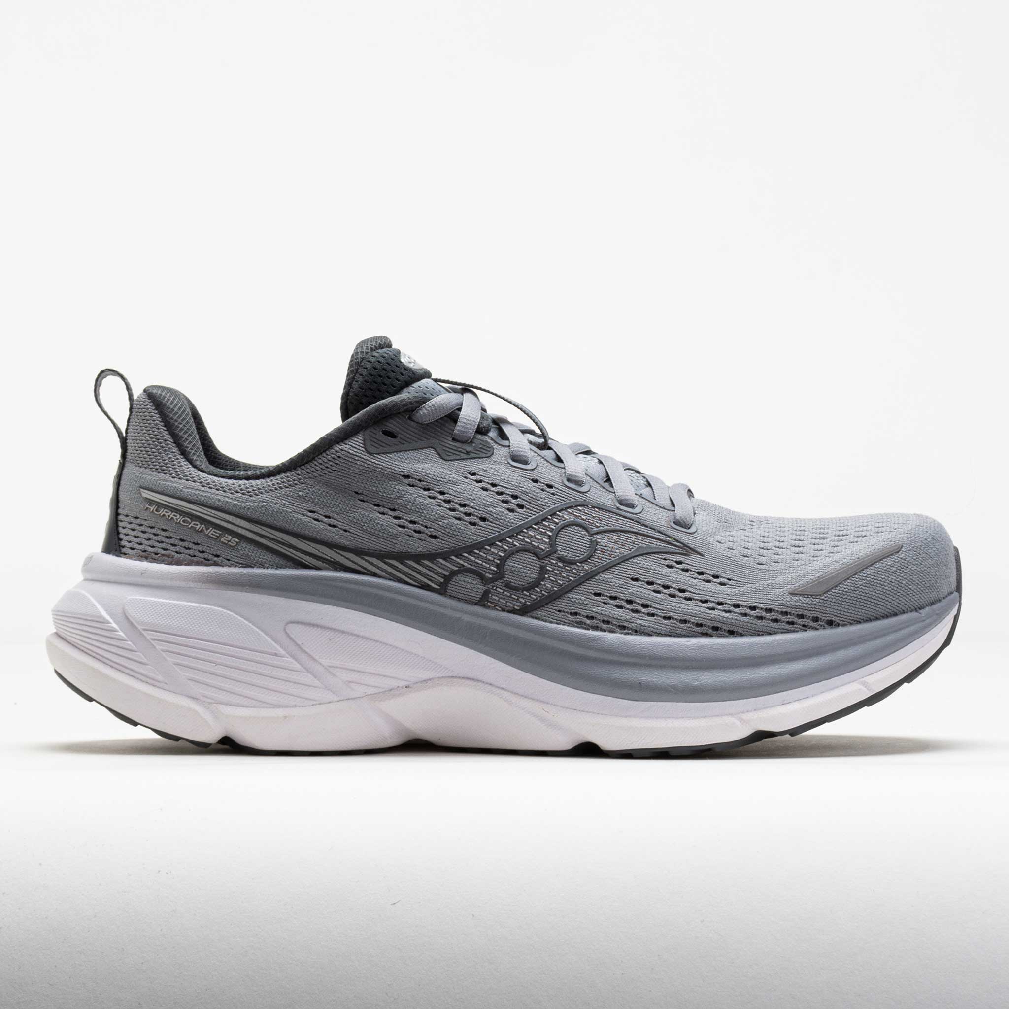 Saucony Hurricane 25 Men's Cinder/Shadow – Holabird Sports