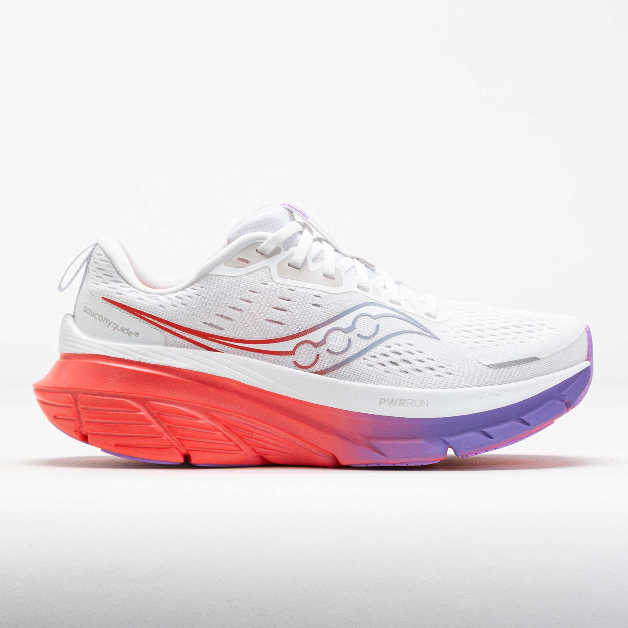Saucony Guide 18 Women's White/Crocus