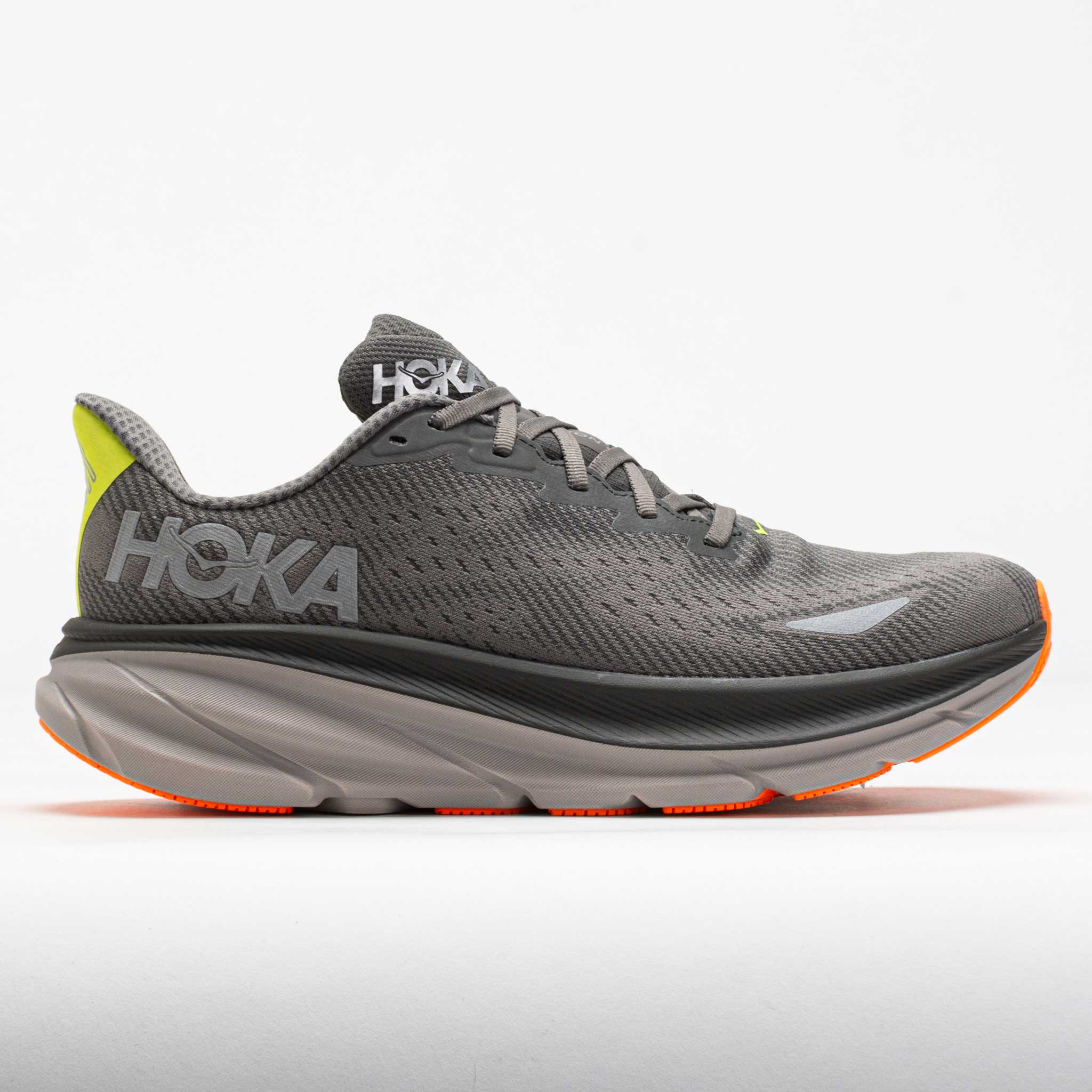 HOKA Clifton 9 GTX Men's Asphalt Grey/Gravel – Holabird Sports