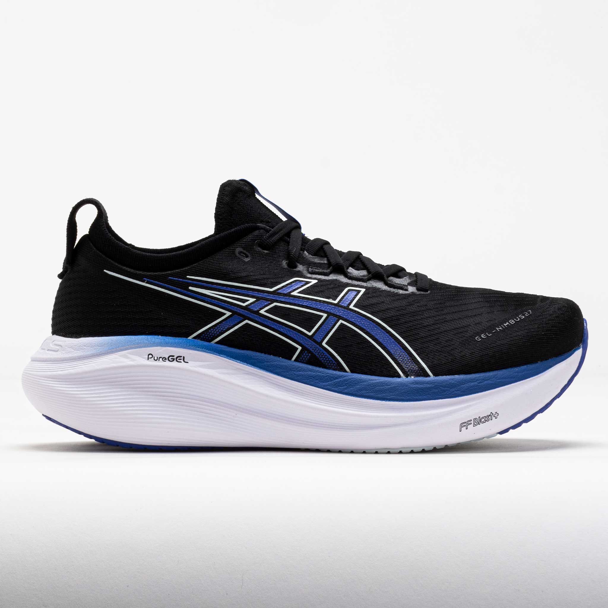 ASICS GEL-Nimbus 27 Men's Black/Dark Cobalt – Holabird Sports