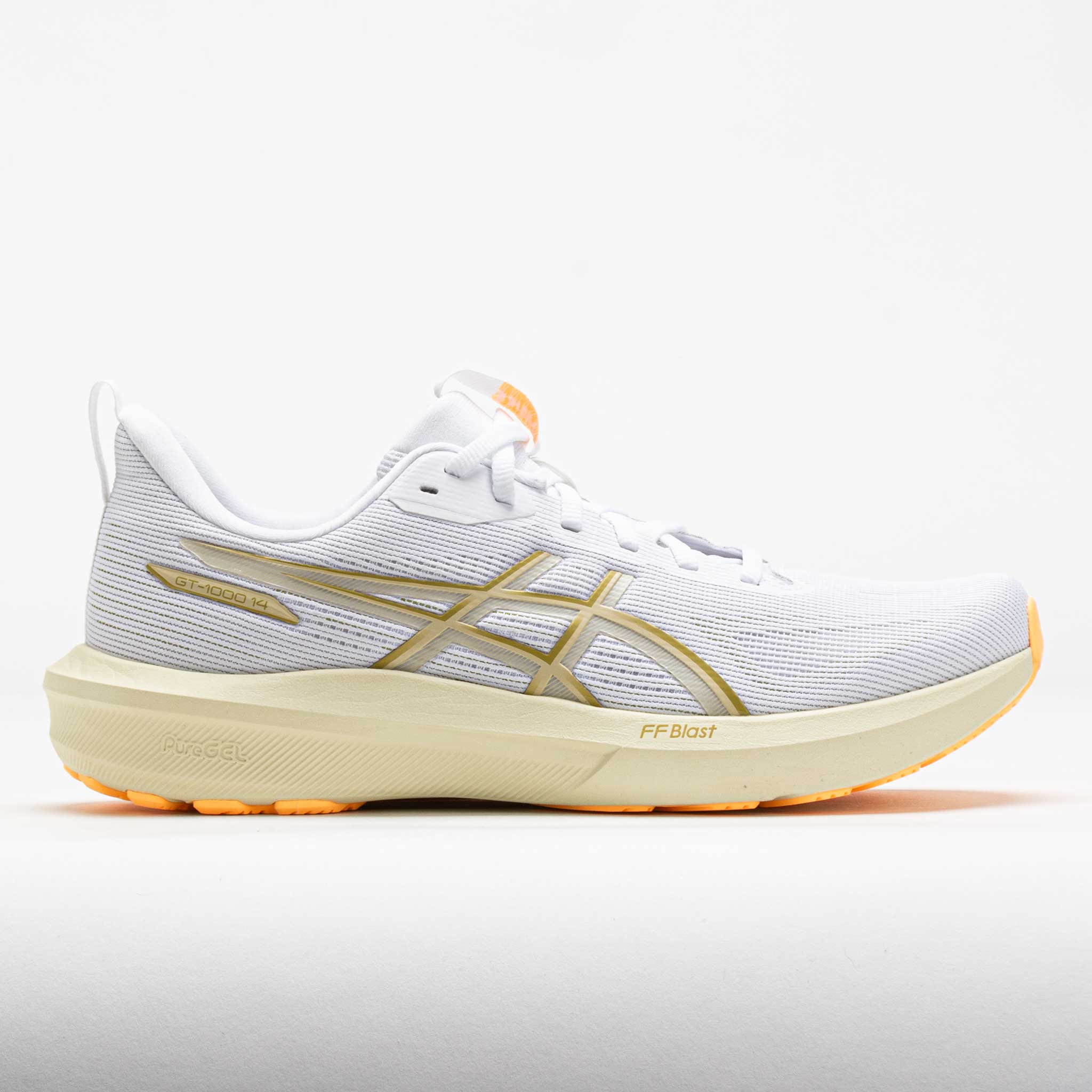 ASICS GT-1000 14 Men's White/Lemongrass – Holabird Sports