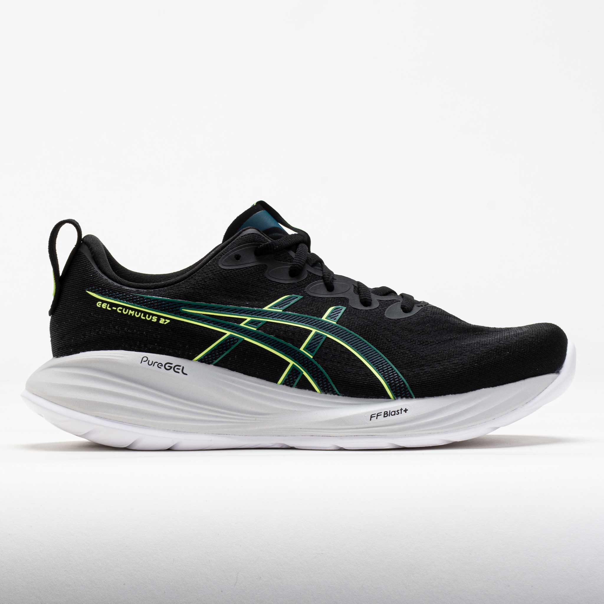 ASICS GEL-Cumulus 27 Men's Black/Lucid Yellow – Holabird Sports