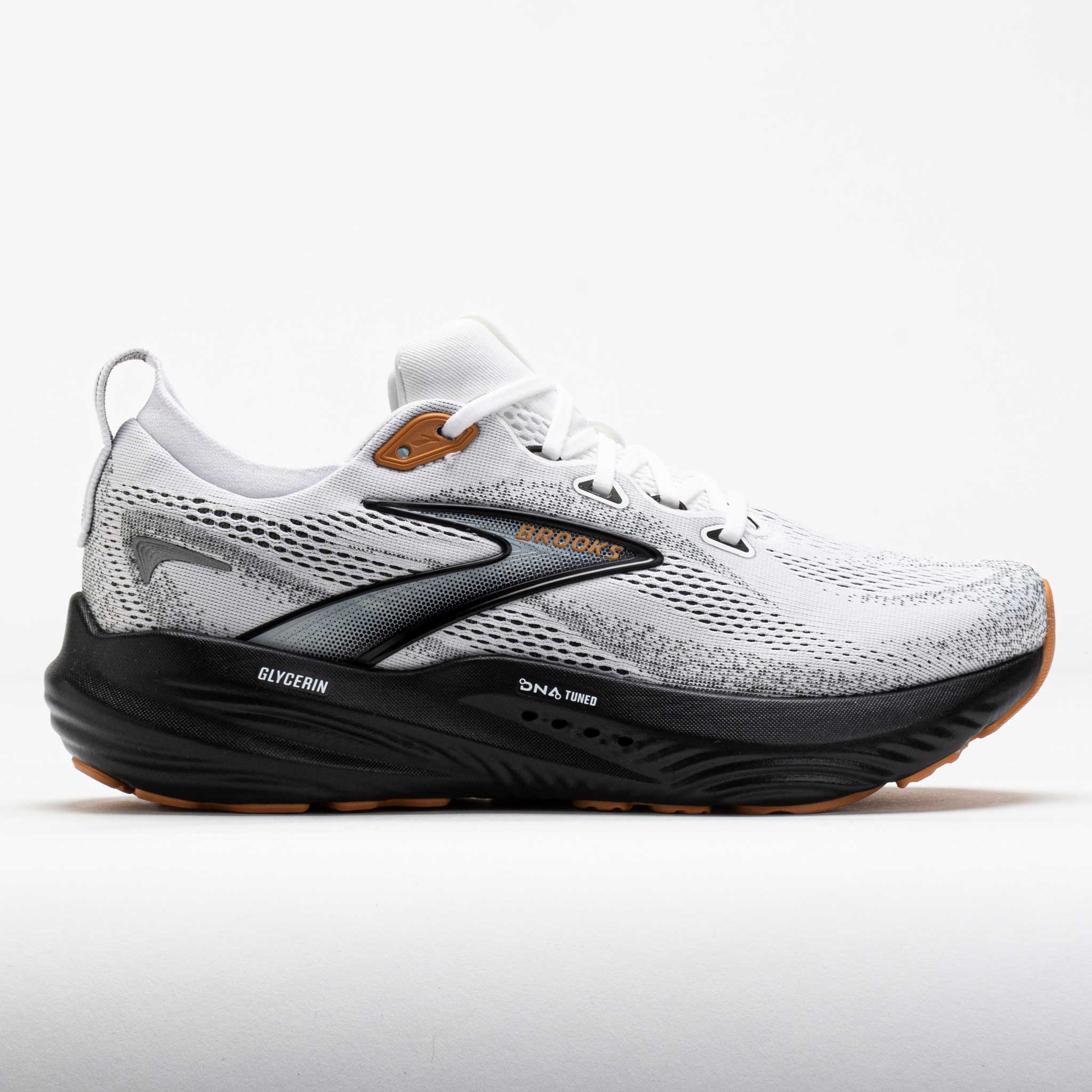 Brooks Glycerin 22 Men's White/Grey/Black – Holabird Sports