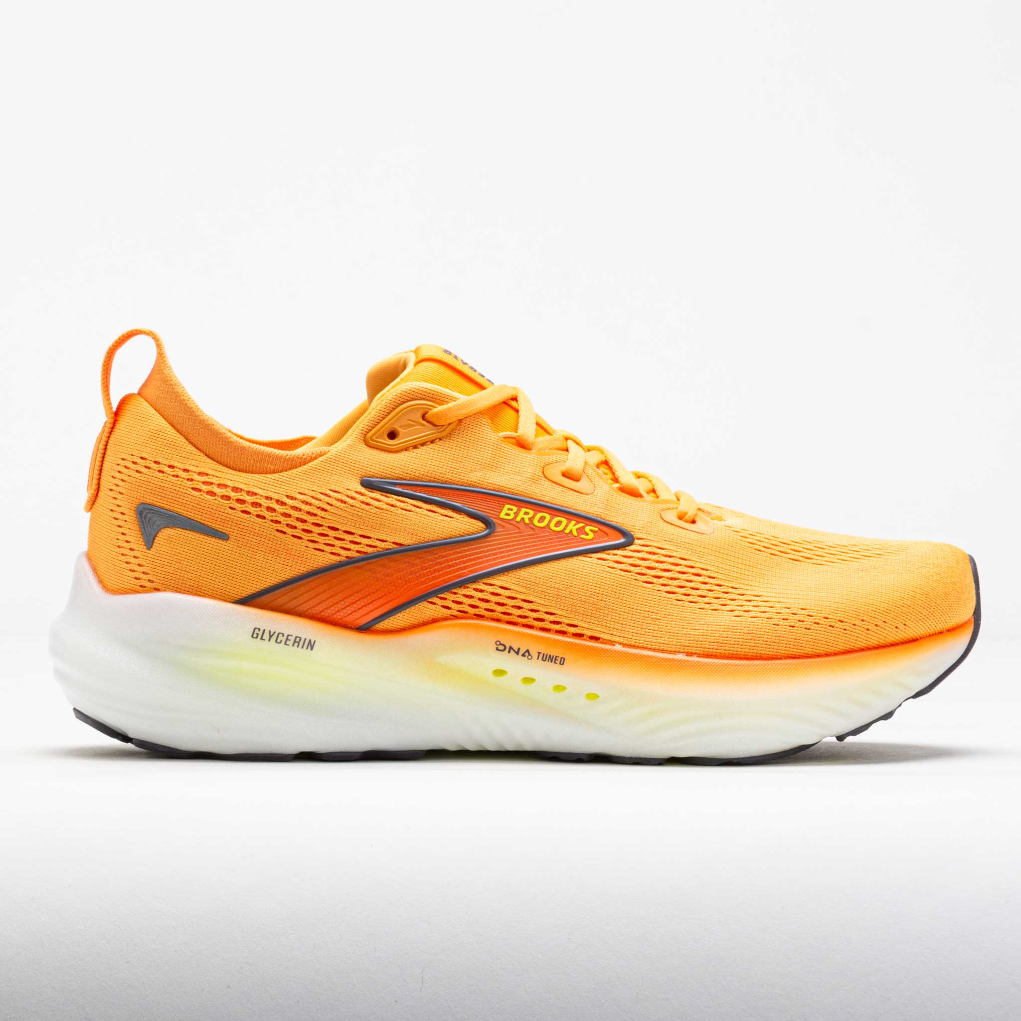 Yellow Brooks Mach 13 Gold Brooks Adrenaline Brooks Transcend