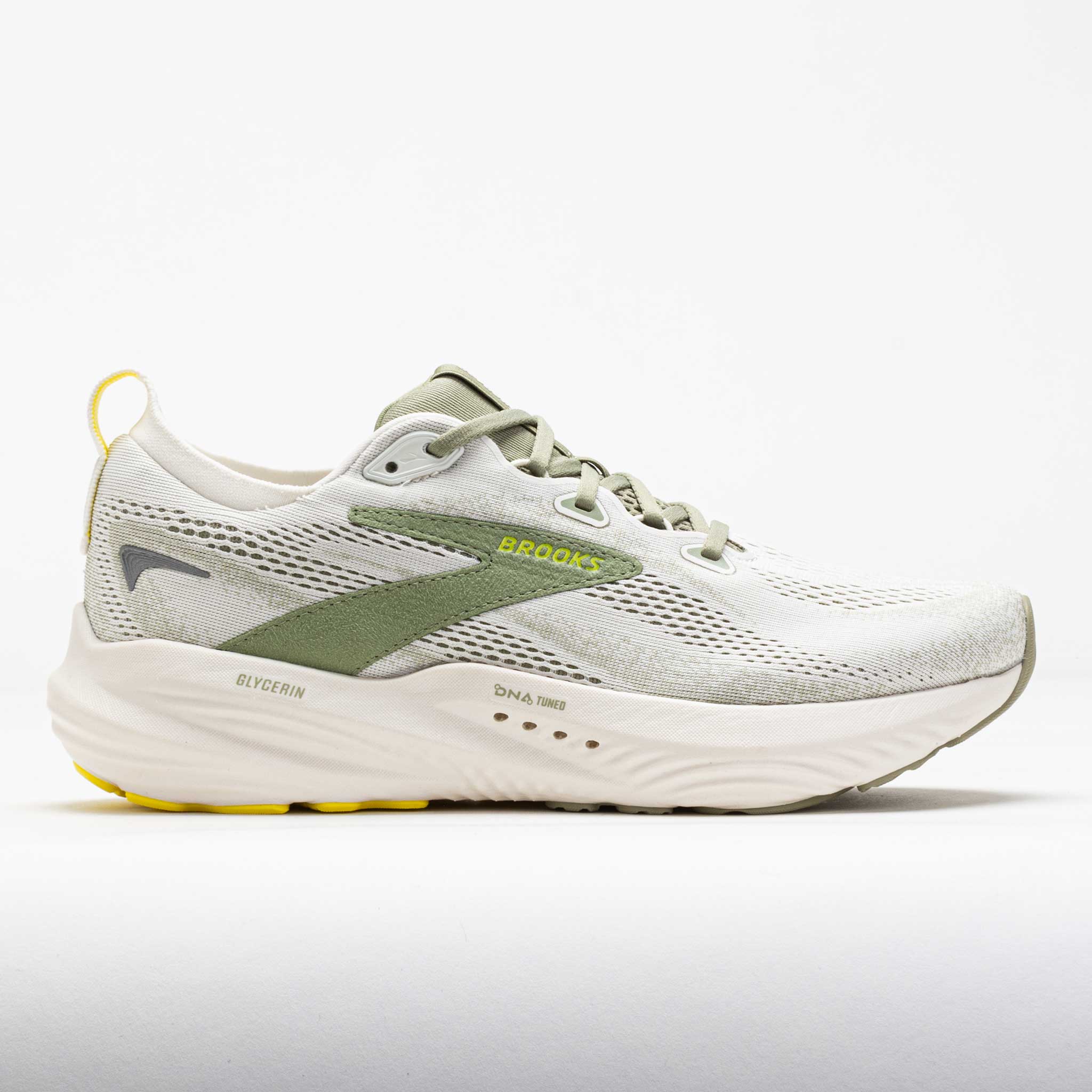 Brooks Glycerin 22 Men's Coconut/Tea/Blazing Yellow – Holabird Sports